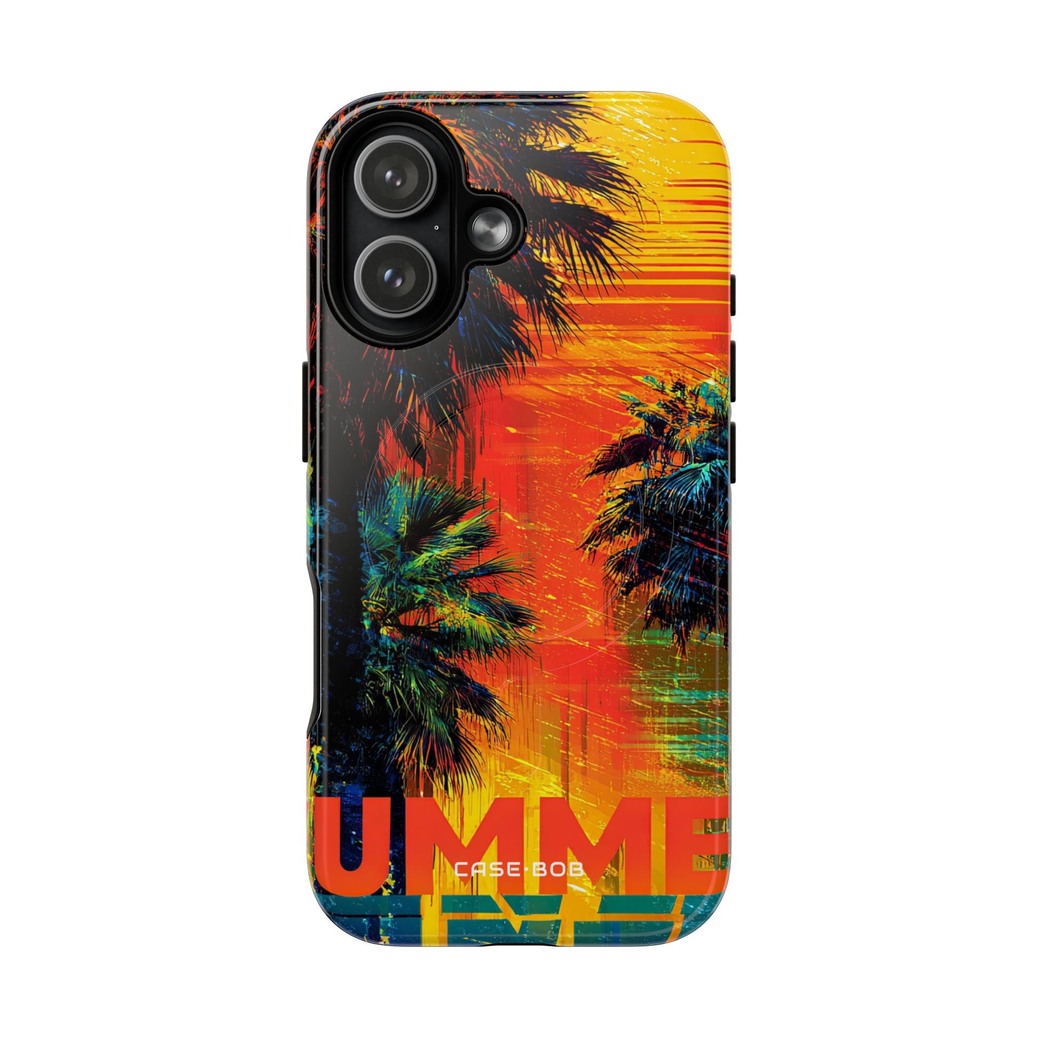 Tropical Sunburst iPhone 17 Case - Tough+ - CASE•BOB