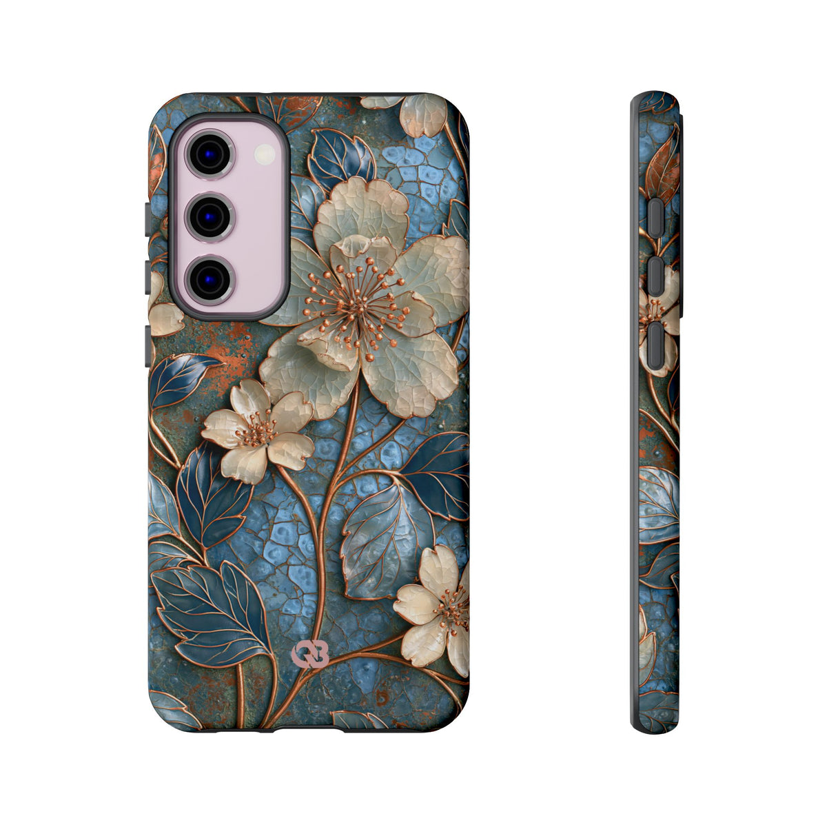 Gilded Blossom Reverie · Tough Phone Case for Samsung · Teal