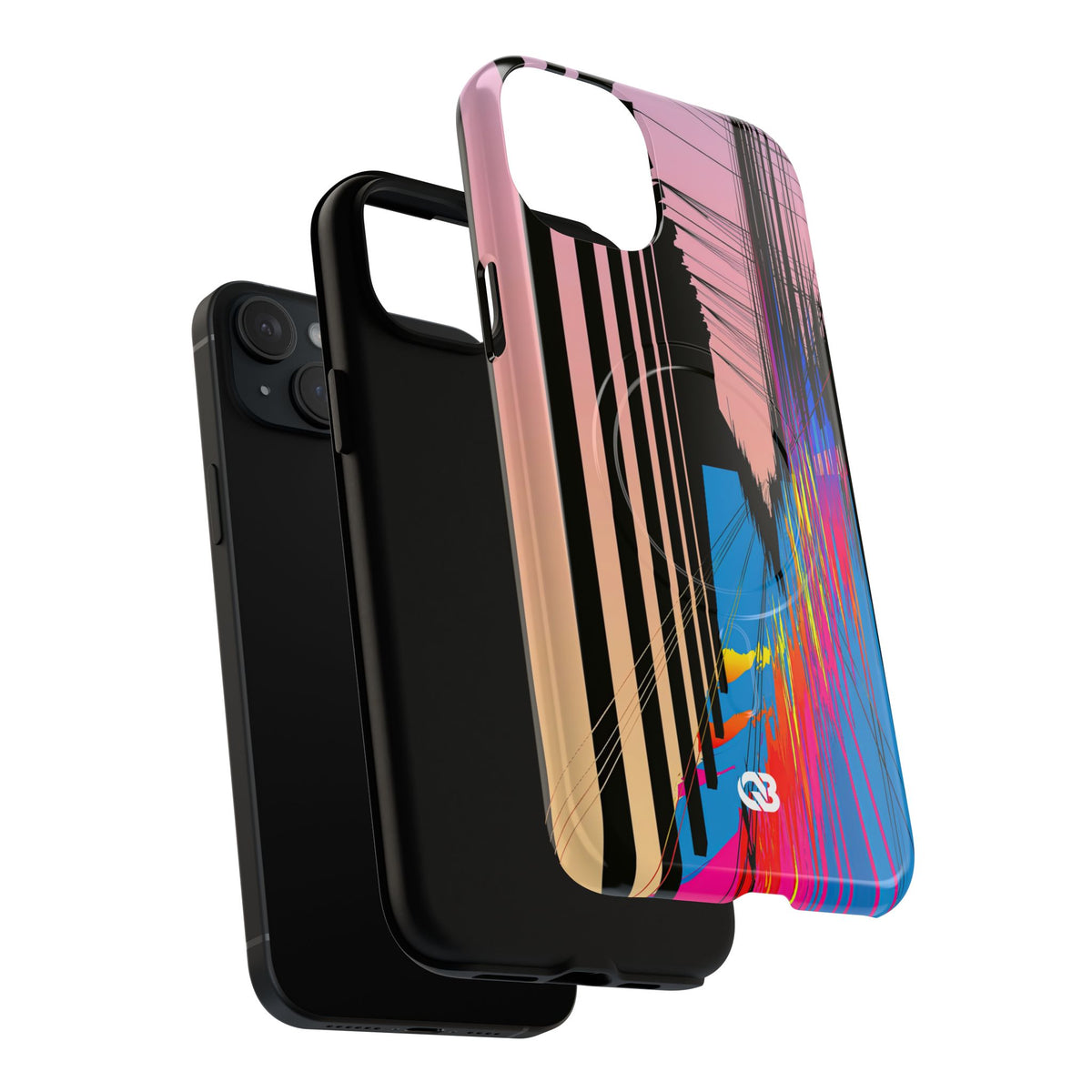 Orbital Horizon · Tough 2.0 Magnetic Phone Case for iPhone · Black