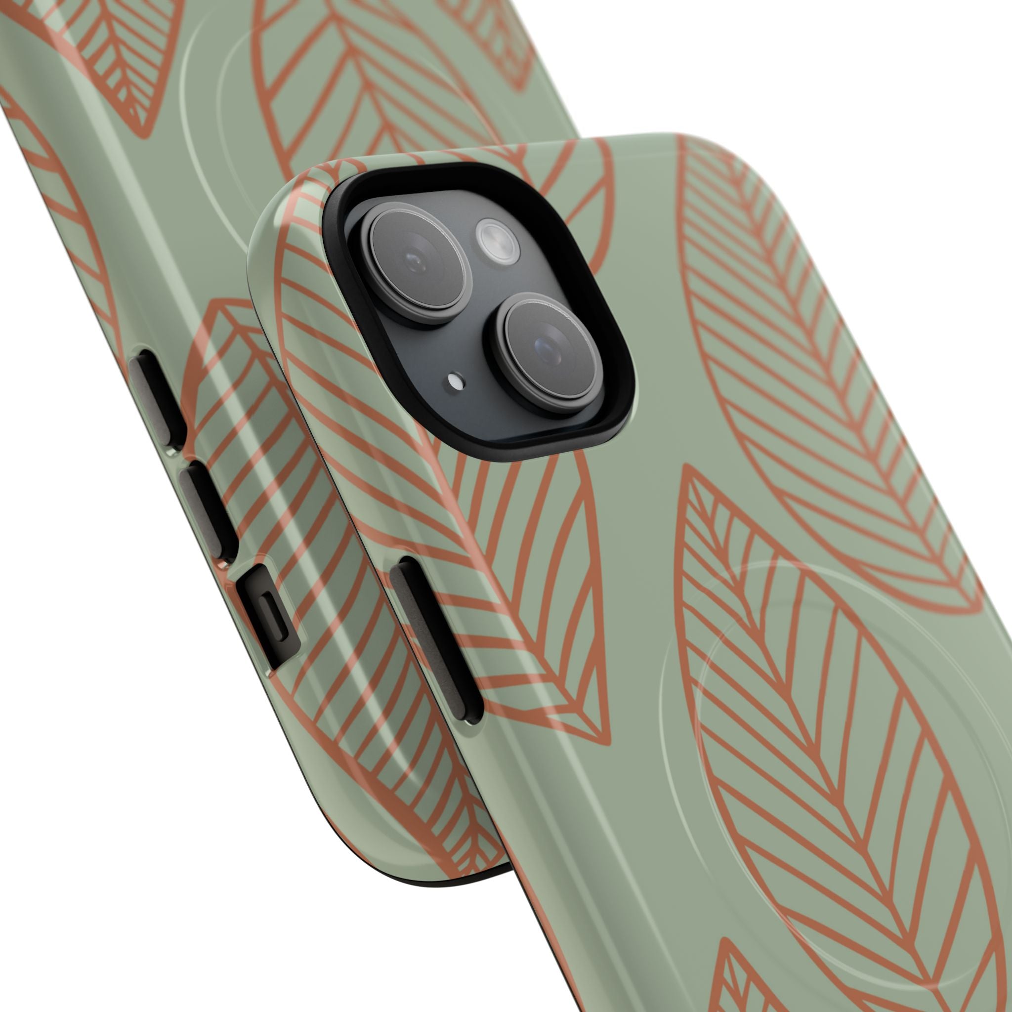 Sage Earth Leaves · Tough+ Phone Case for iPhone · Magsafe