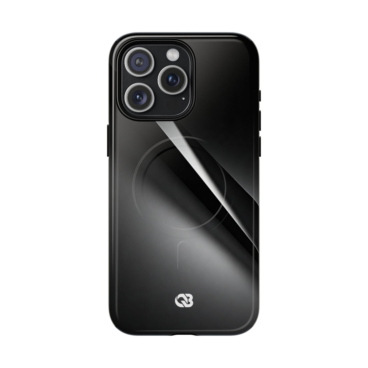 Obsidian Ridge · Tough 2.0 Magnetic Phone Case for iPhone · Black