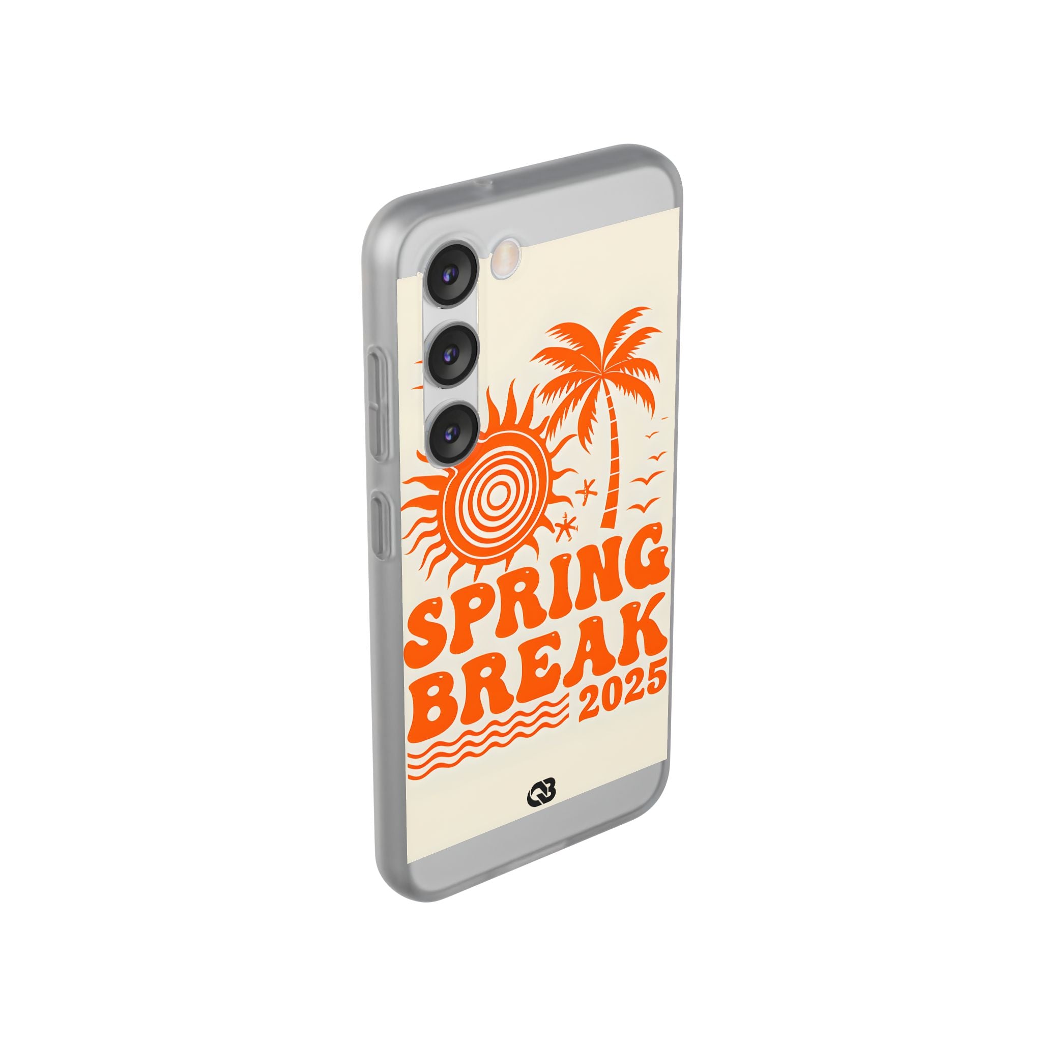 Retro Orange Tide · Soft Handyhülle für Samsung