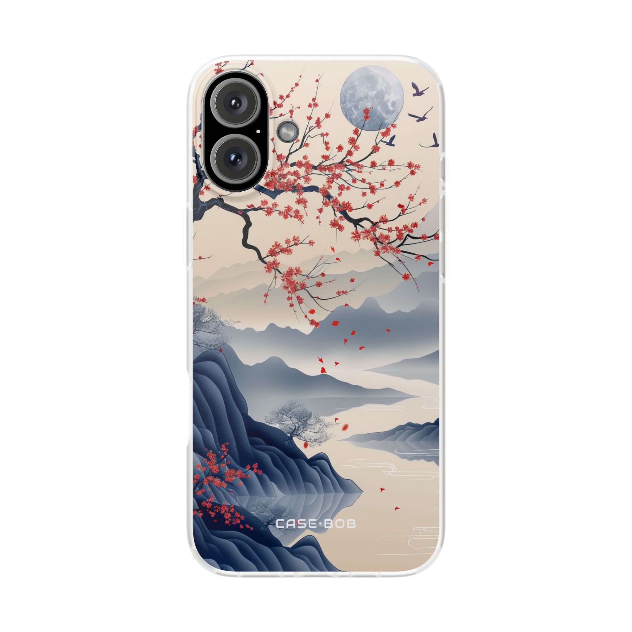 Blossom Moonbranch iPhone 16 Plus Cover - Blød