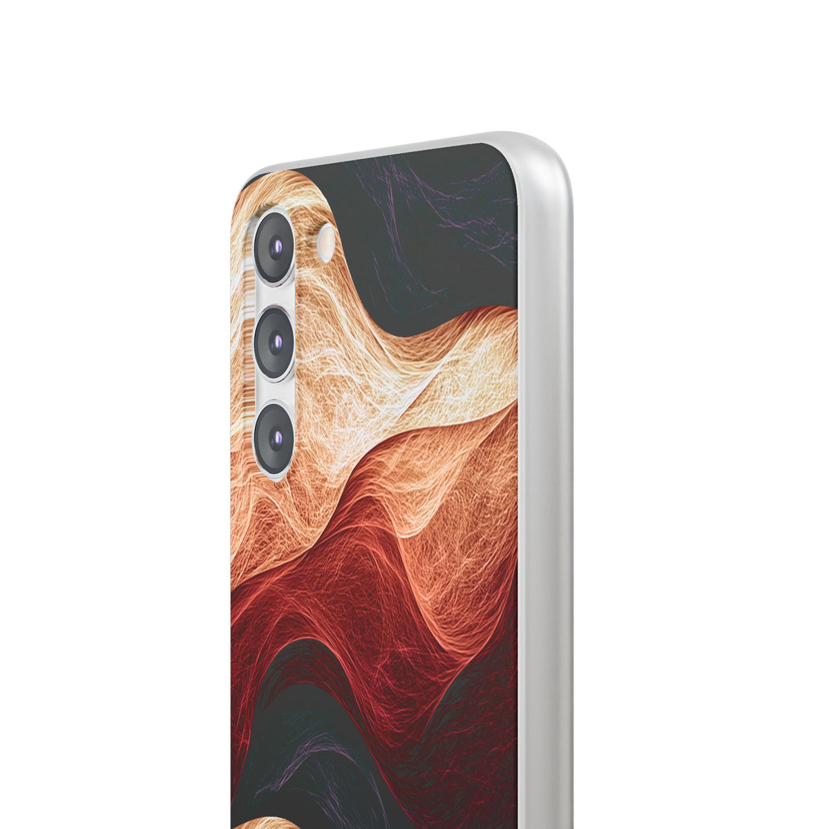 Ember Wave Dispersion · Lite Phone Case for Samsung · Red