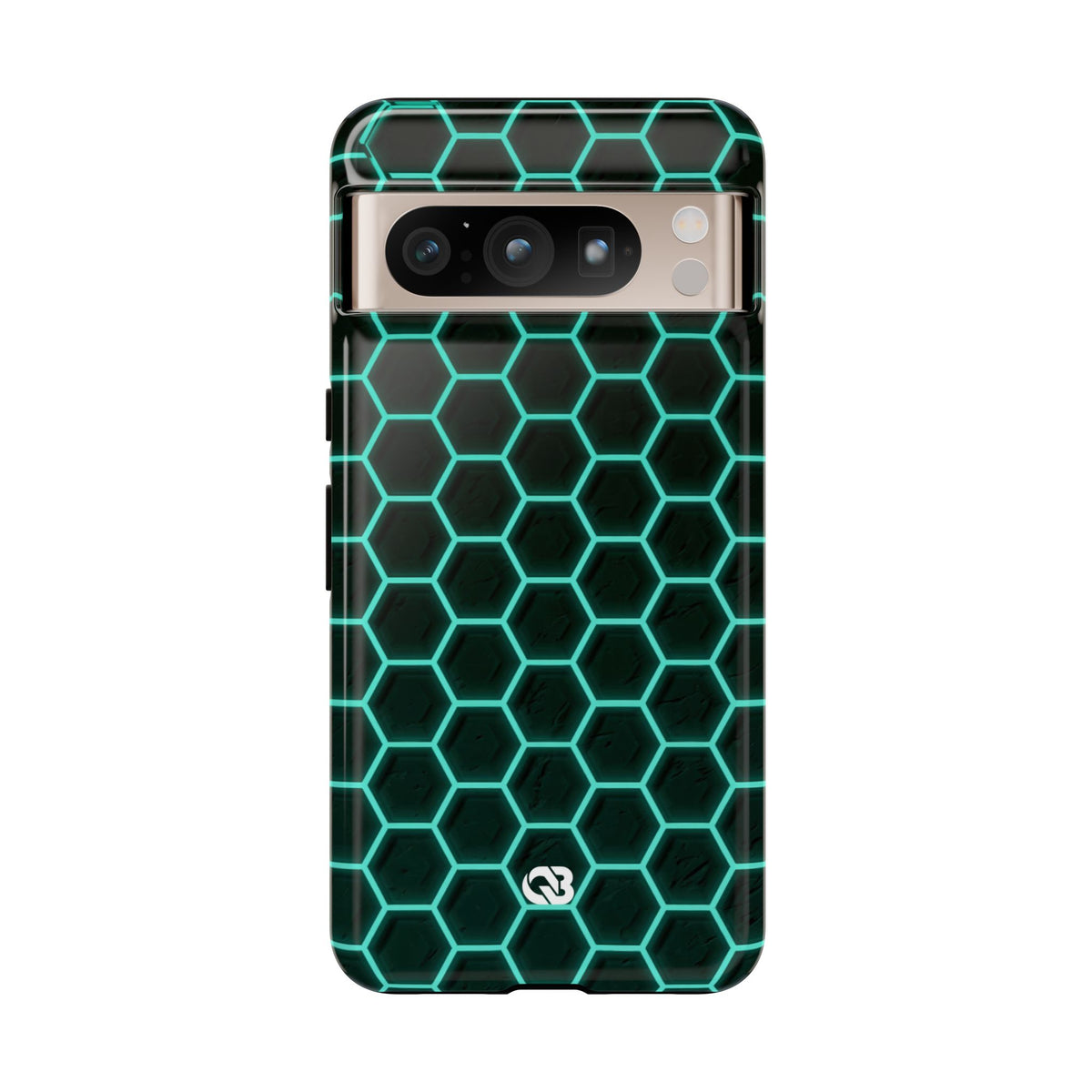 Neon Hex Spectrum · Tough Phone Case for Pixel · Teal