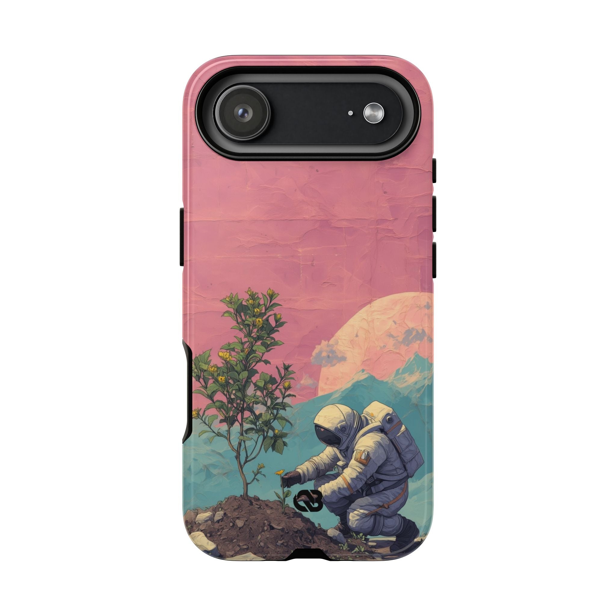 Lunar Pastel Bloom · Coque de téléphone Tough pour iPhone