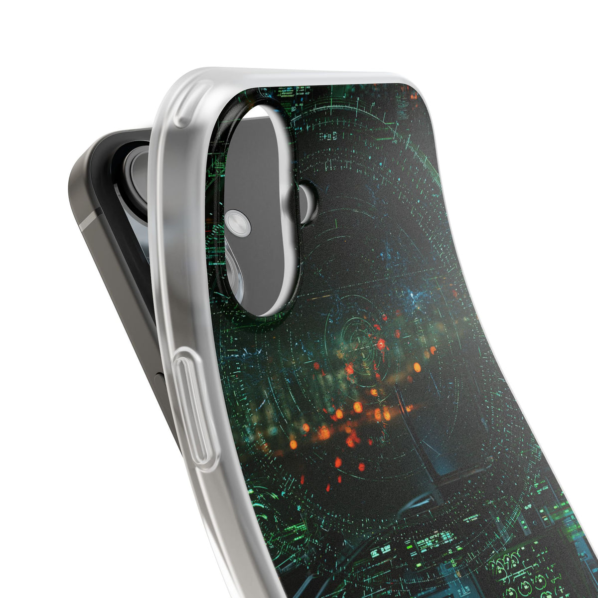 Tactical Avionics HUD · Lite Phone Case for iPhone · Green