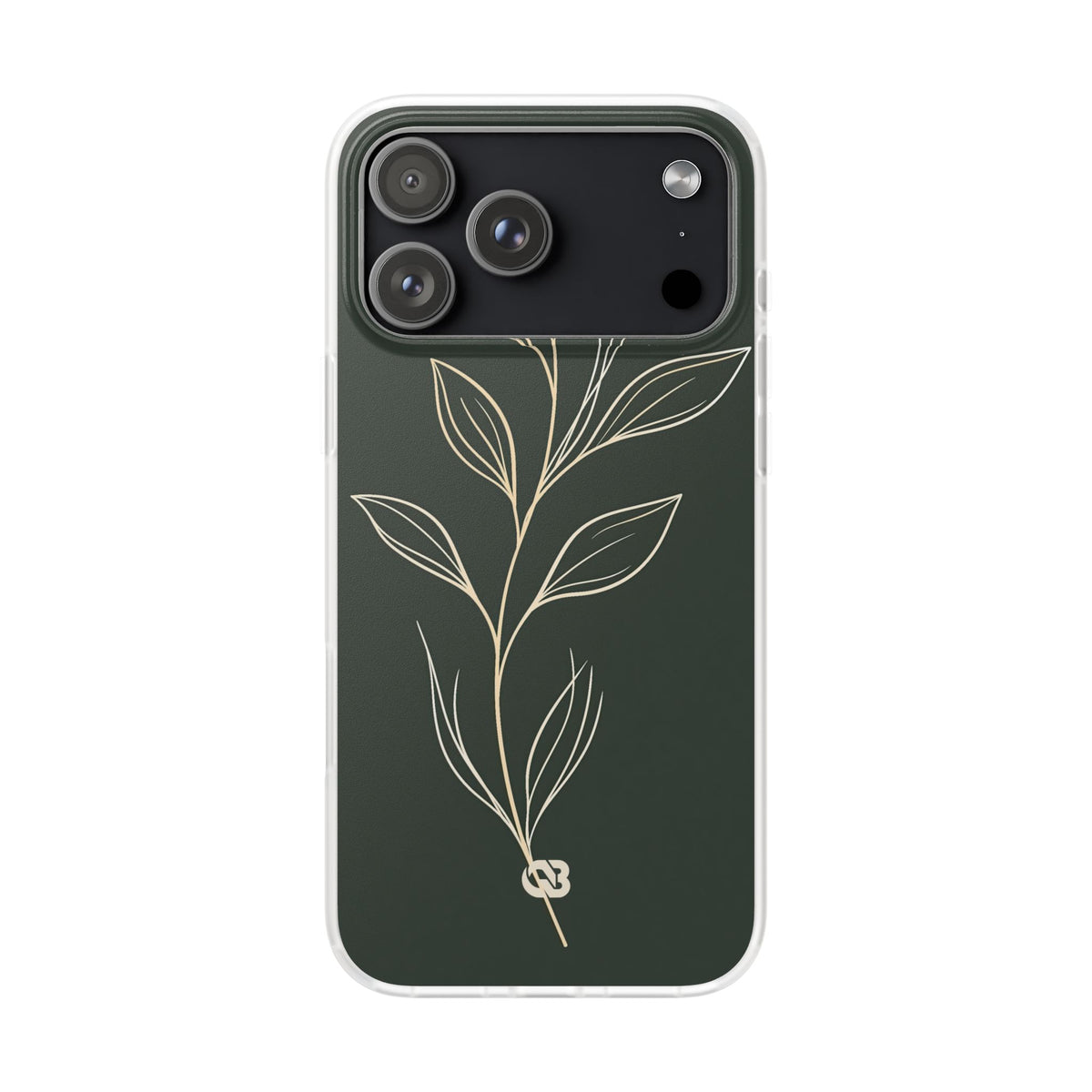 Minimal Botanical Stem · Lite Phone Case for iPhone · Green