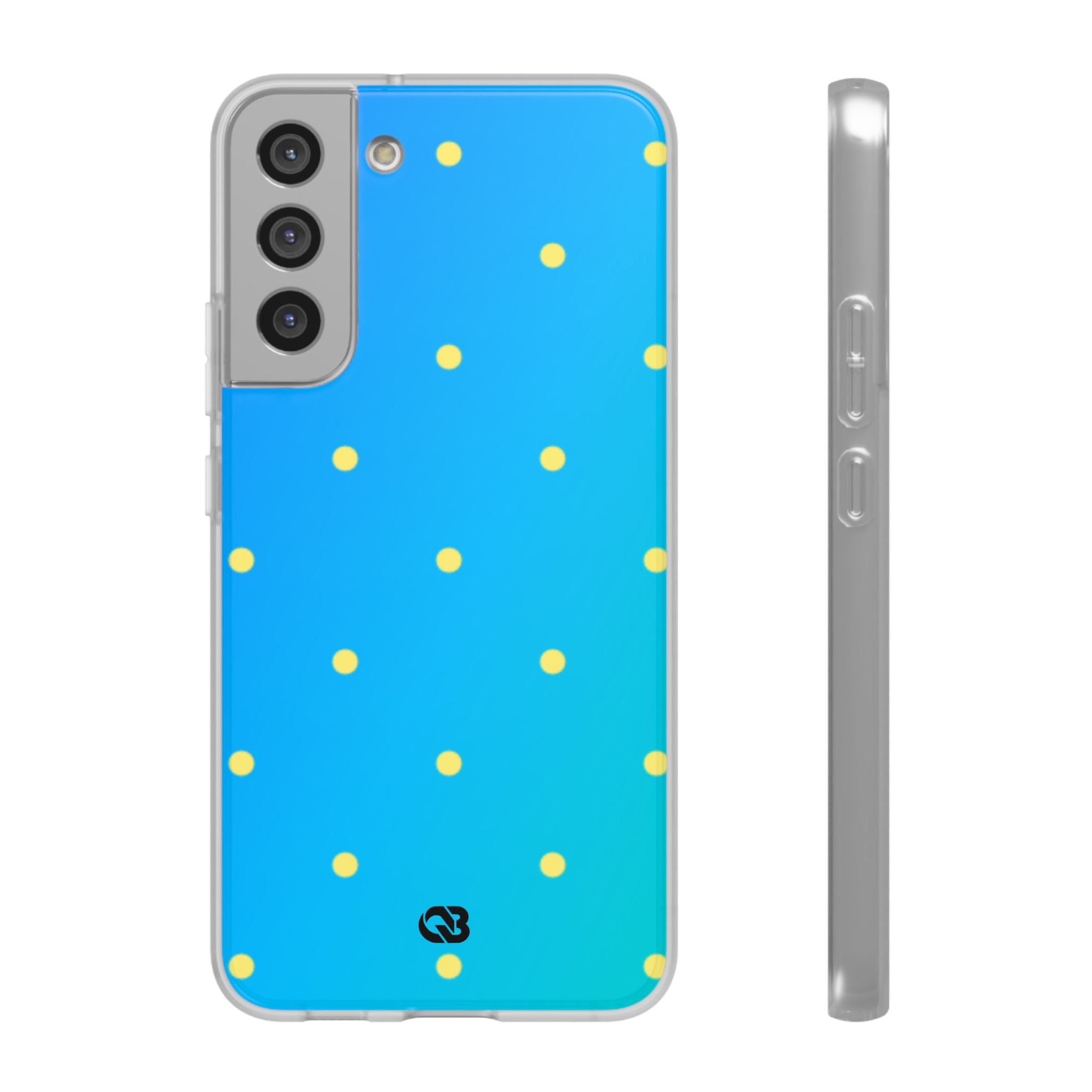 Cyan Sun Dots · Soft