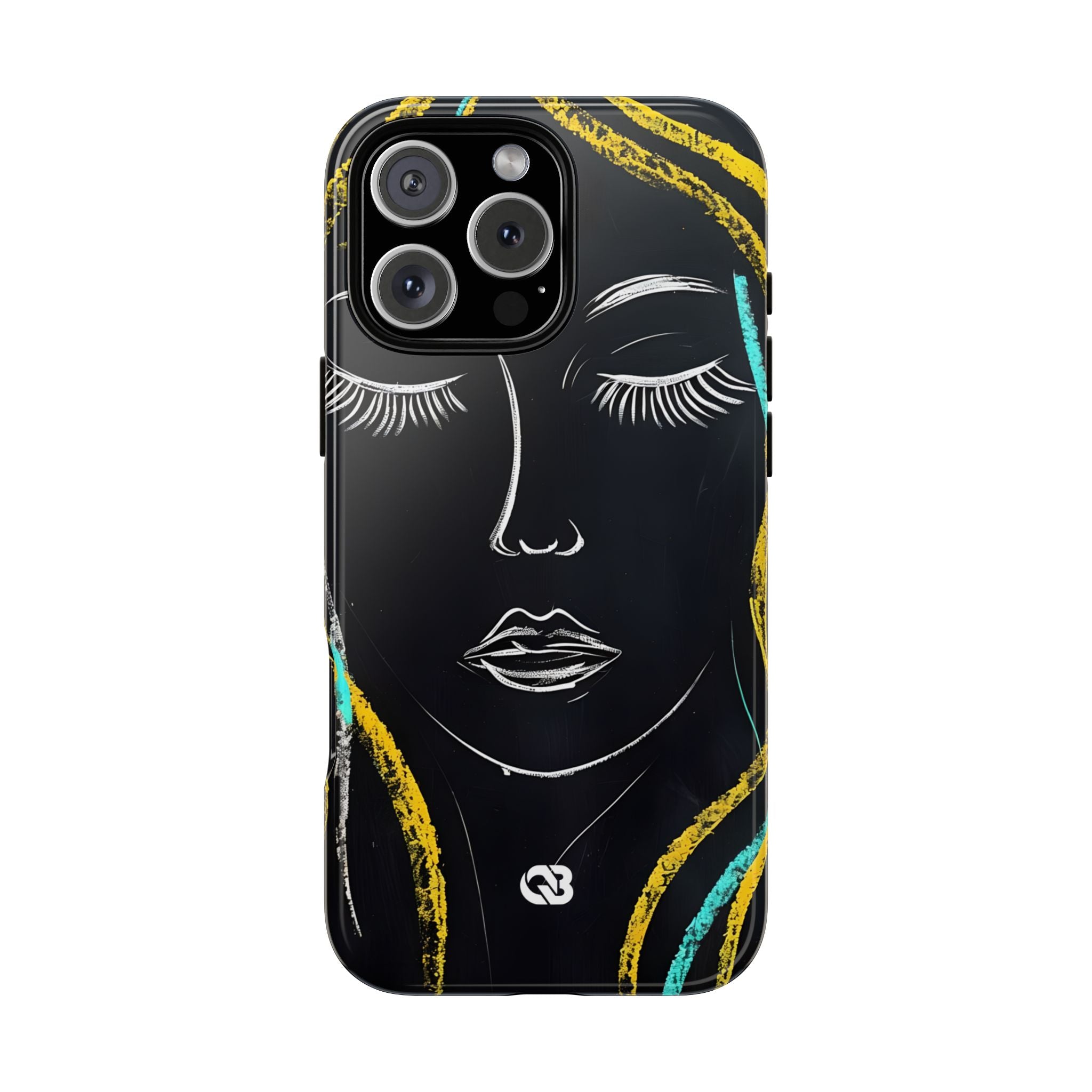 Obsidian Chalk Portrait · Tough