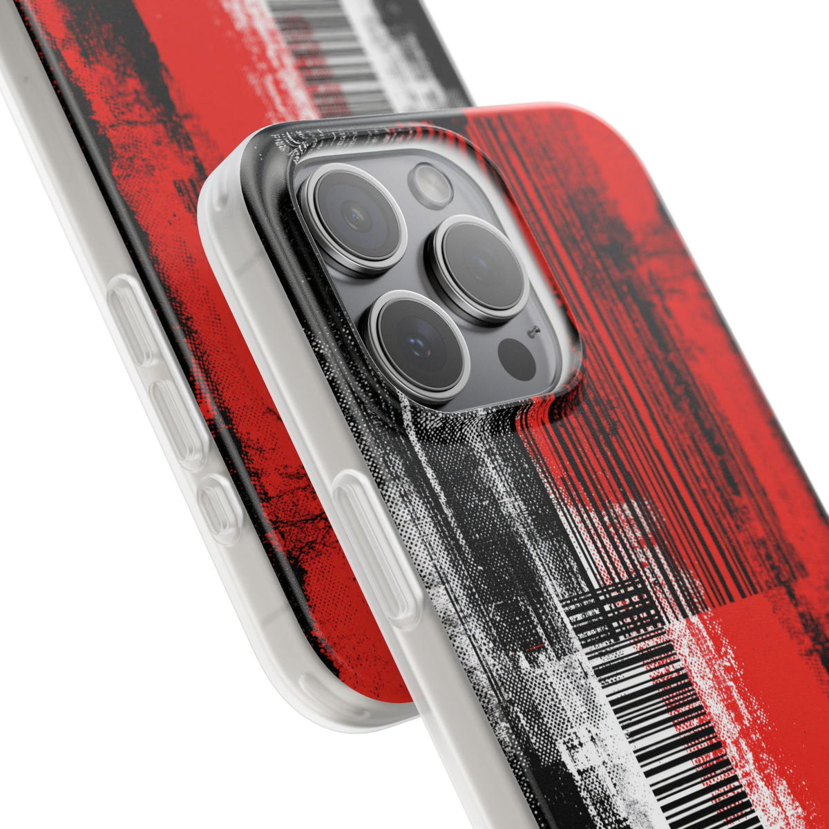 Distorted Barcode · Lite Phone Case for iPhone · Black