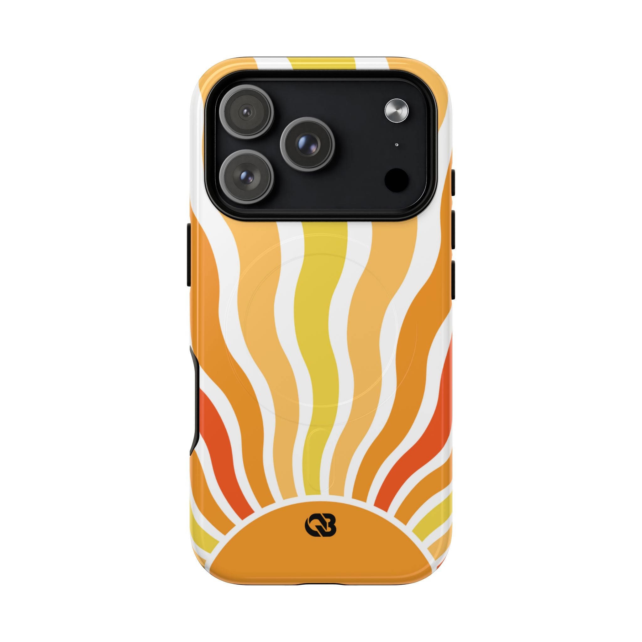 Amber Solar Waves · Tough+ Phone Case for iPhone · Magsafe