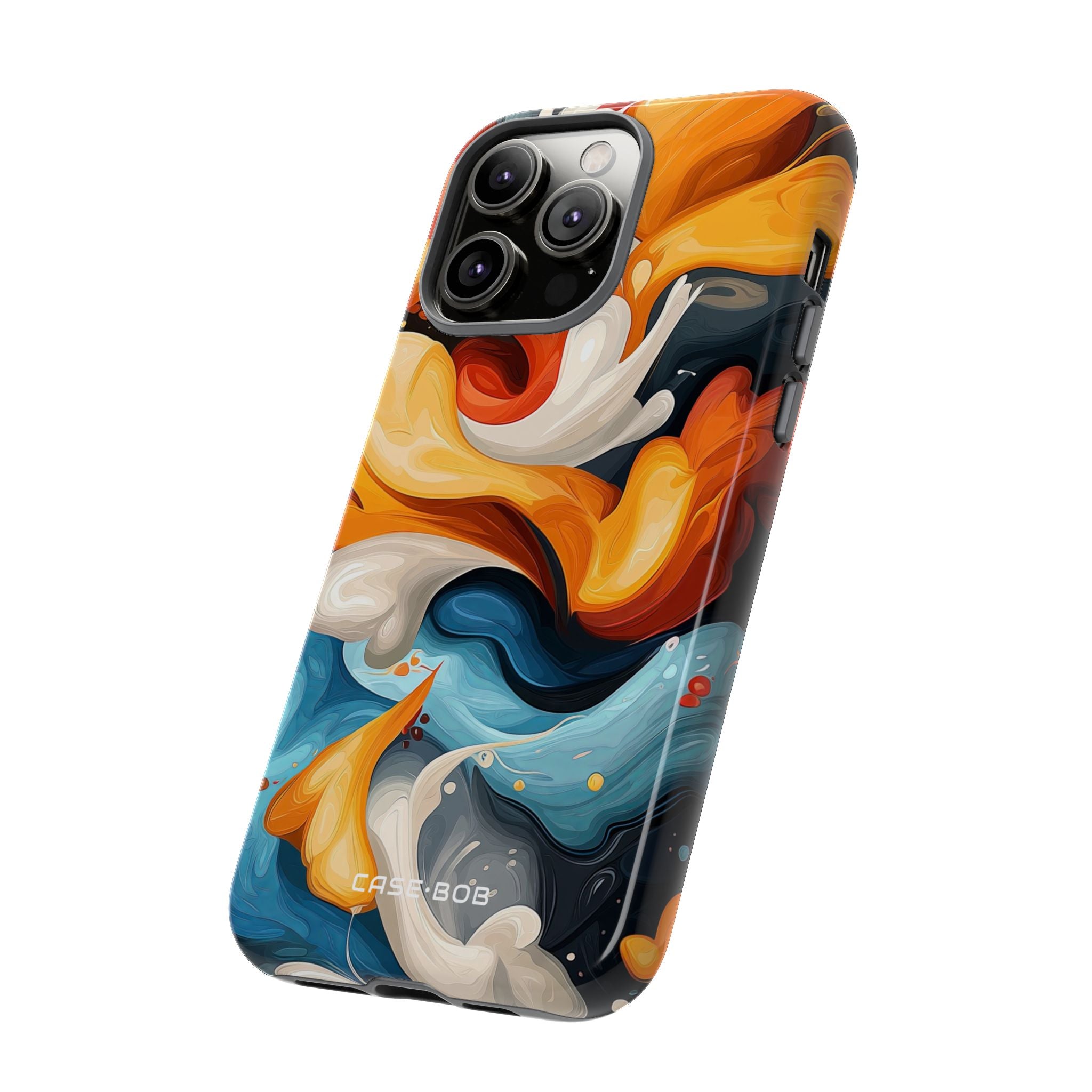 Crimson Ribbon iPhone 14 Pro Max Case - Tough