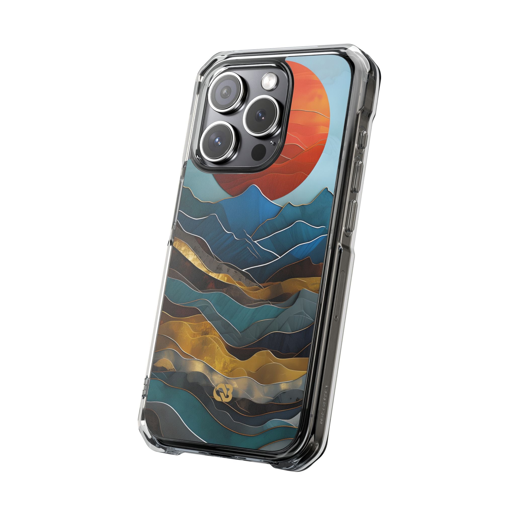 Molten Sun Peaks · Impact Hoesje voor iPhone · Magsafe