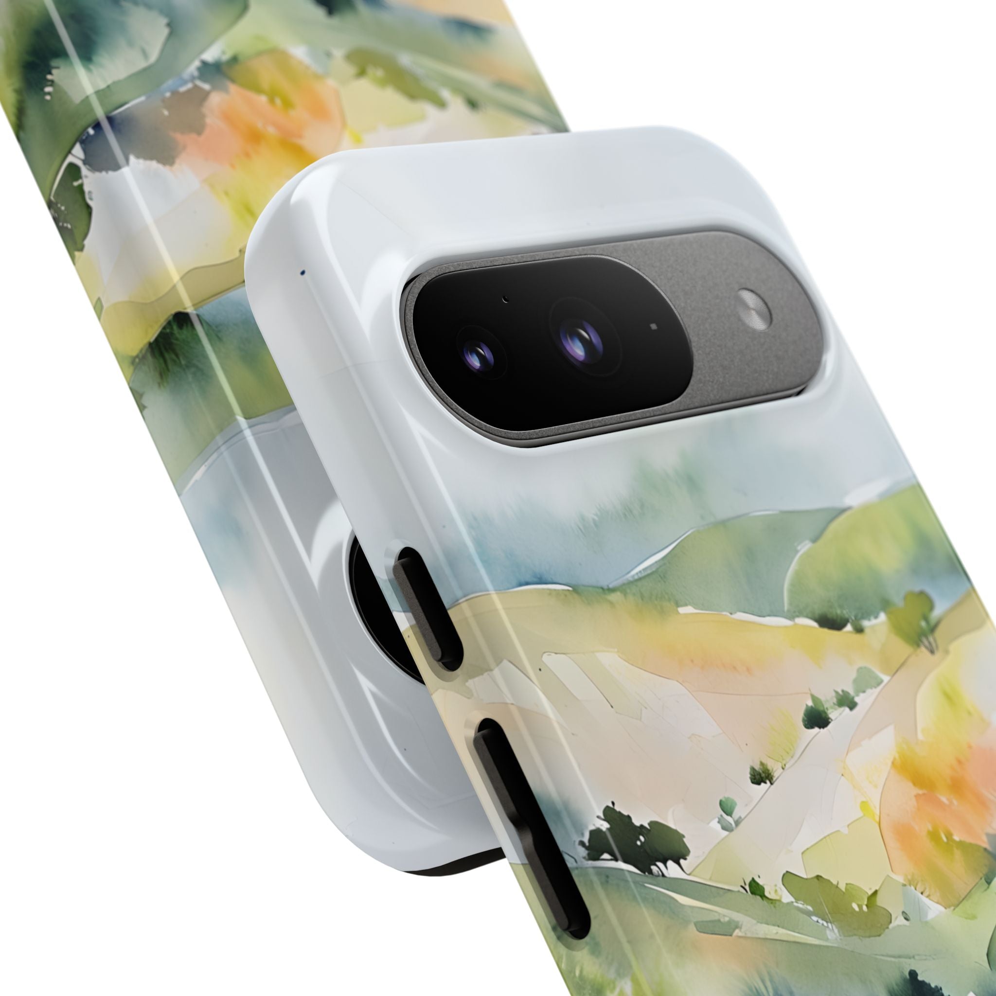 Verdant Mist Valleys · Tough Phone Case for Google Pixel