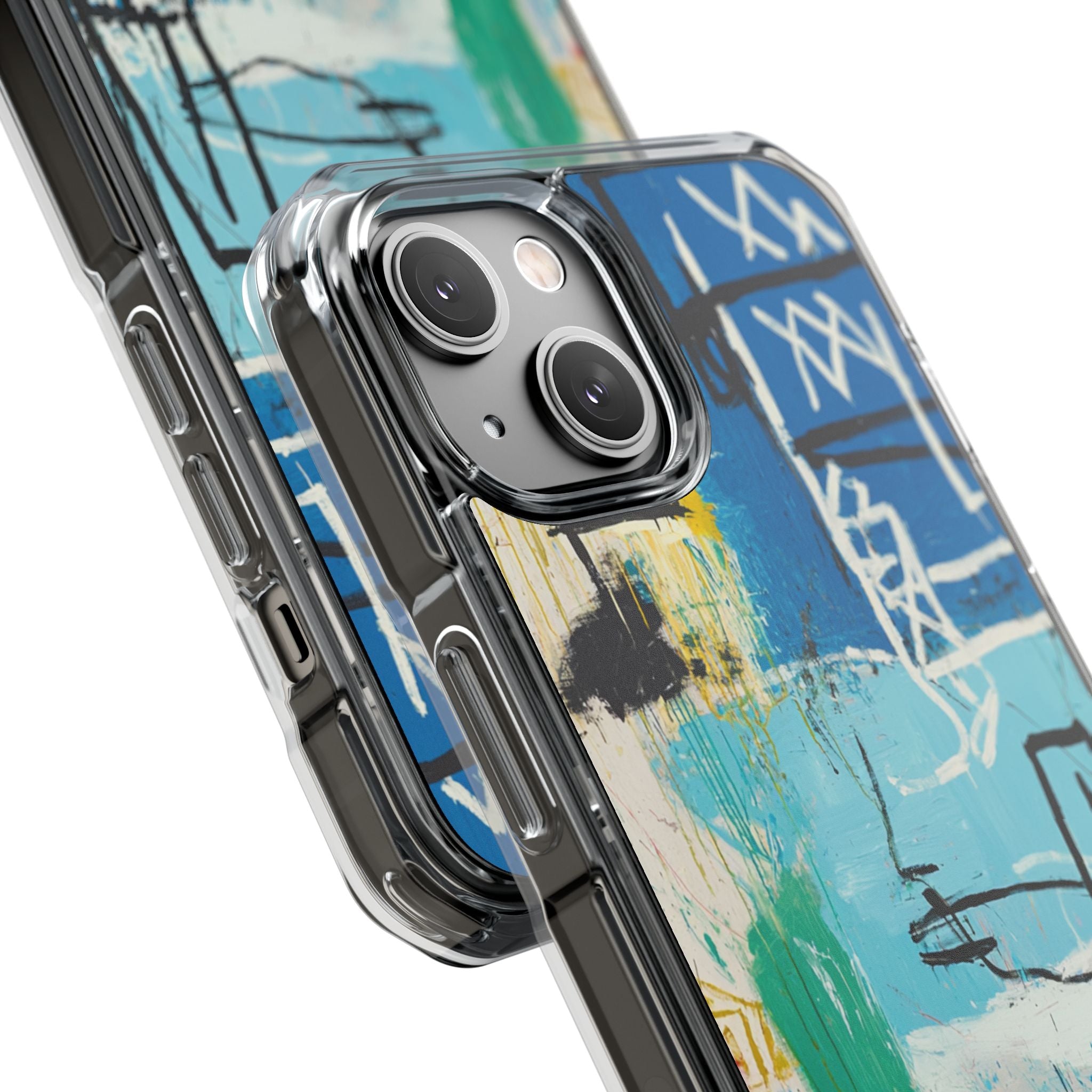 Azure Urban Scribble · Impact Custodia per iPhone · Magsafe