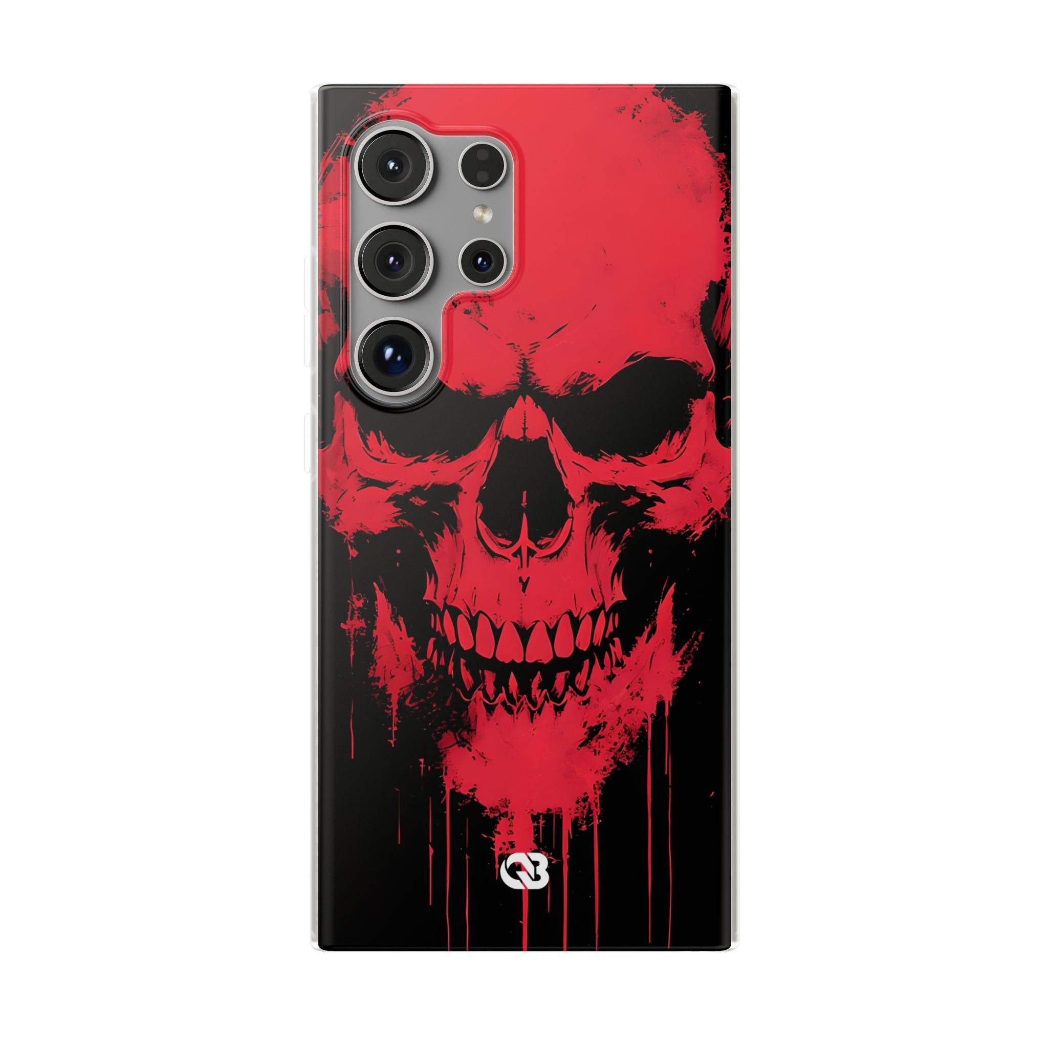 Crimson Street Skull · Soft Handyhülle für Samsung