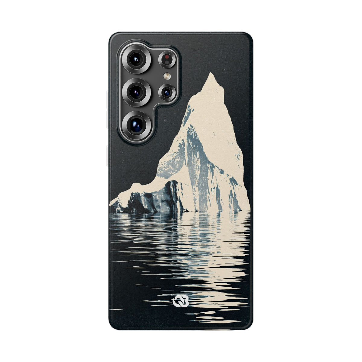 Blue Lite Phone Case for Samsung - Frozen Navy Monolith