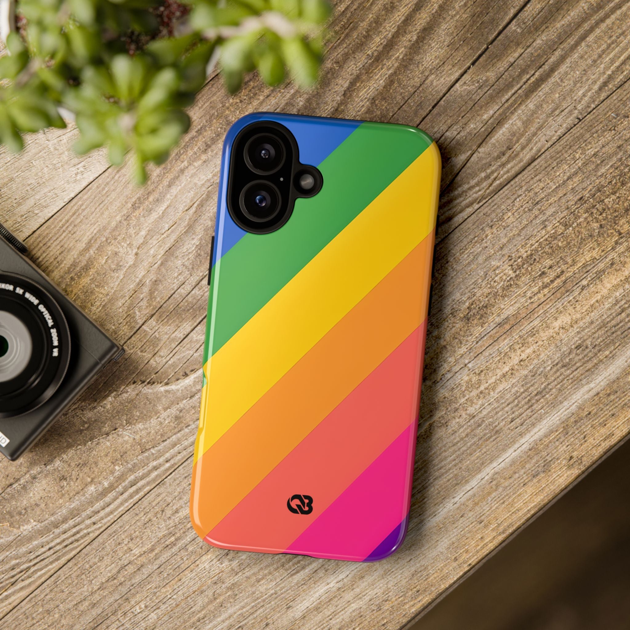 Vibrant Spectrum Slope · Tough Phone Case for iPhone