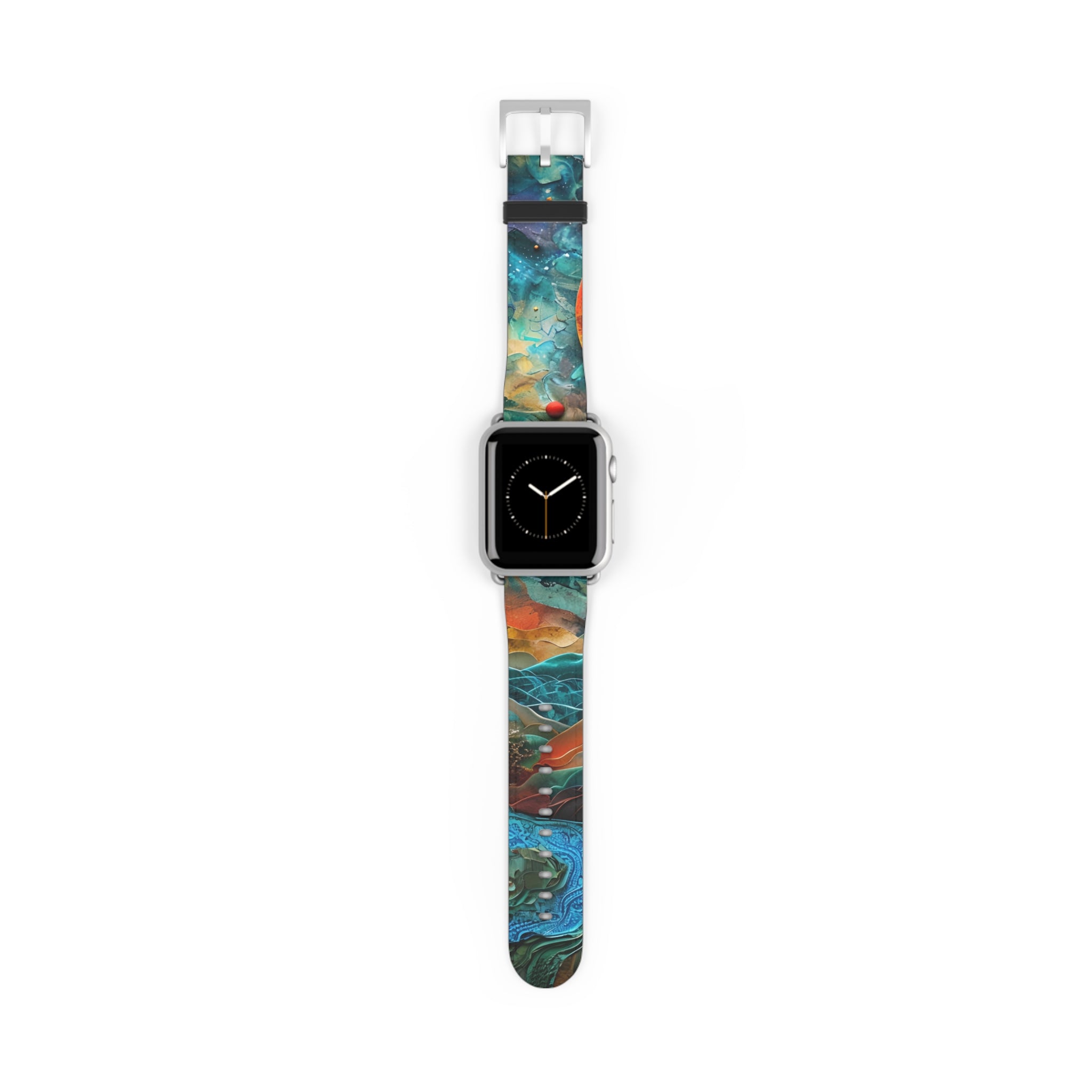 Solar Orbit Orange - Watch Band