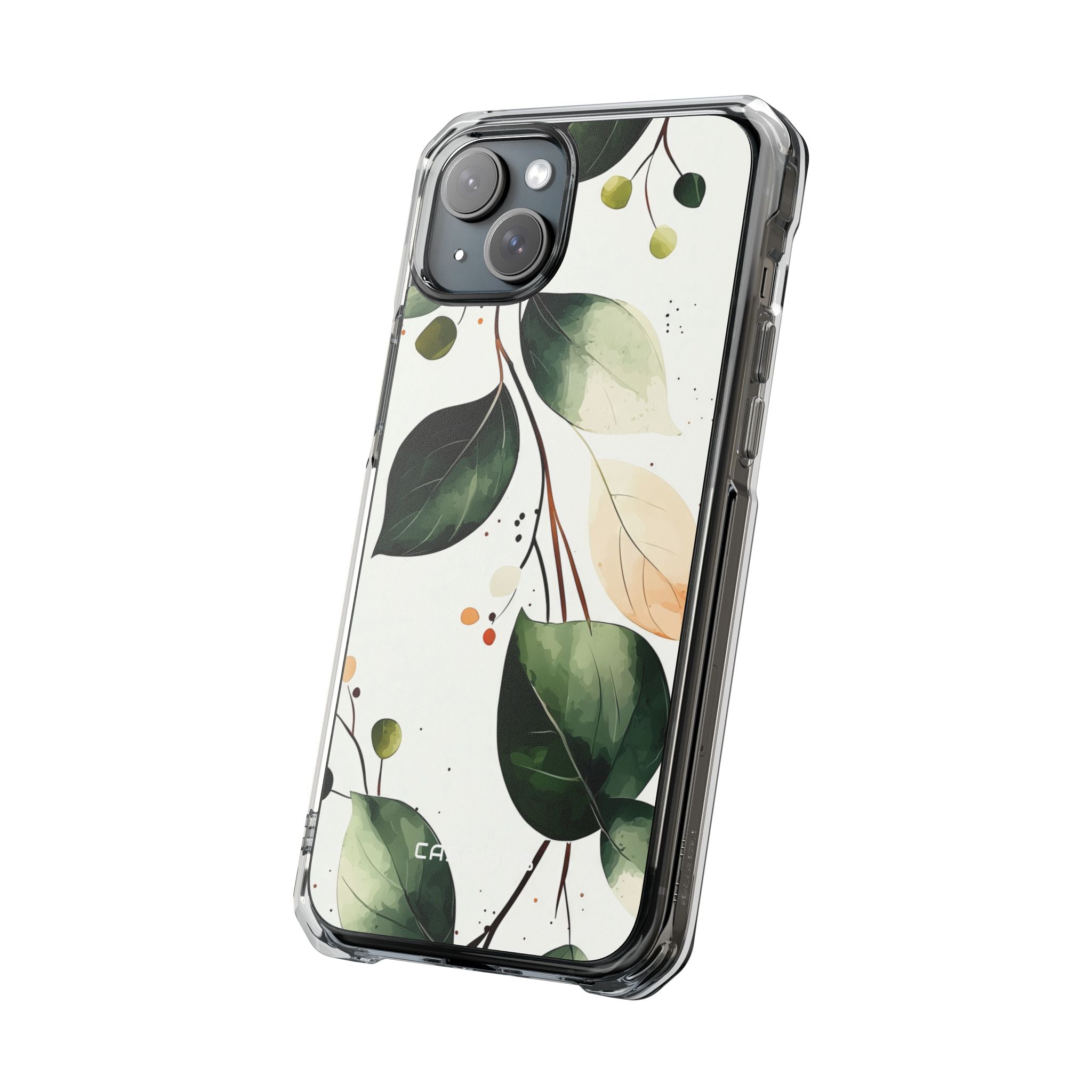 Greenberry Branch iPhone 15 Plus Skal - Impact