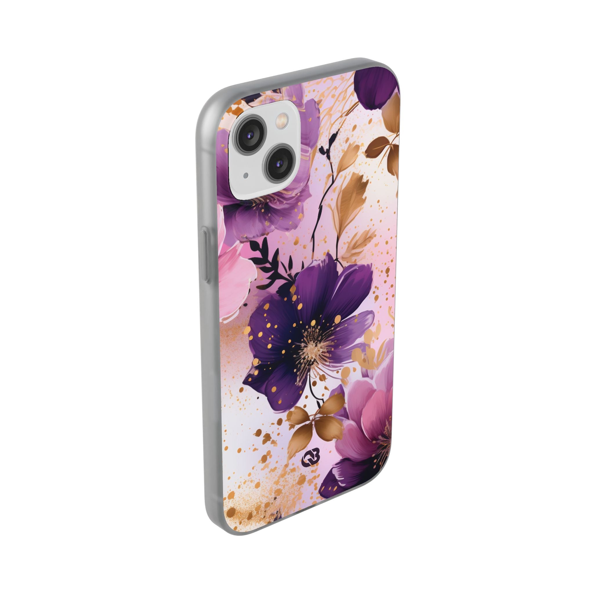 Gilded Violet Bloom · Soft Handyhülle für iPhone