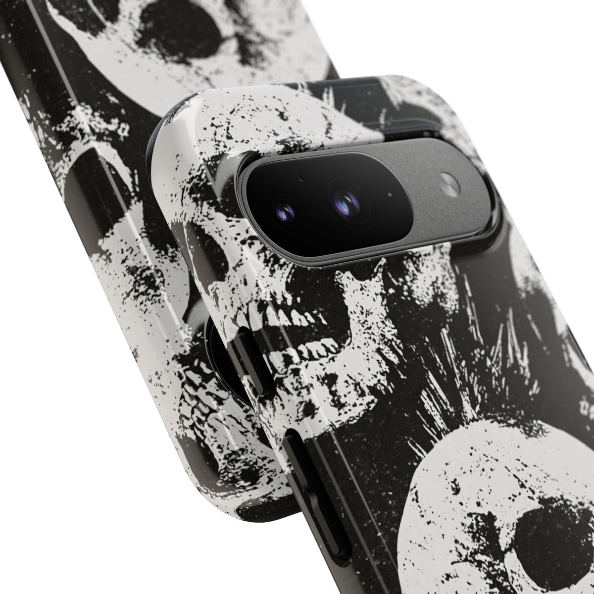 Punk Skull Riot · Tough Phone Case for Pixel · Black