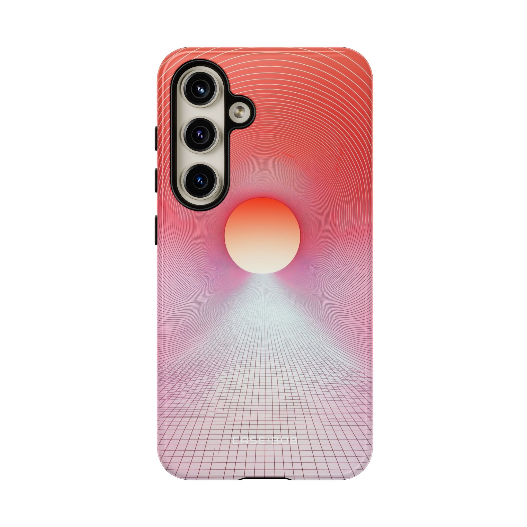 Orange Portal Samsung S24 Case - Tough