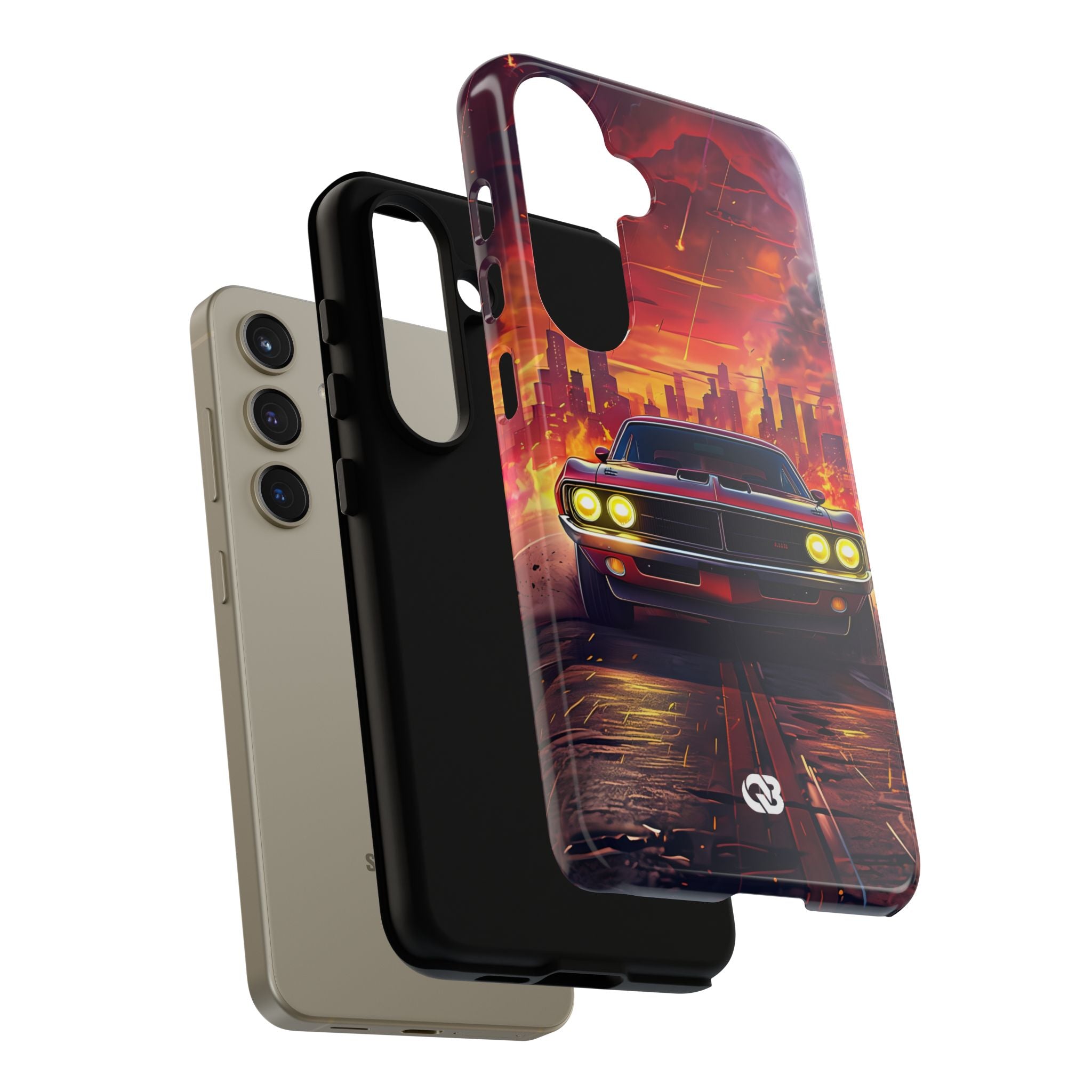 Inferno City Run · Tough Coque de téléphone pour Samsung