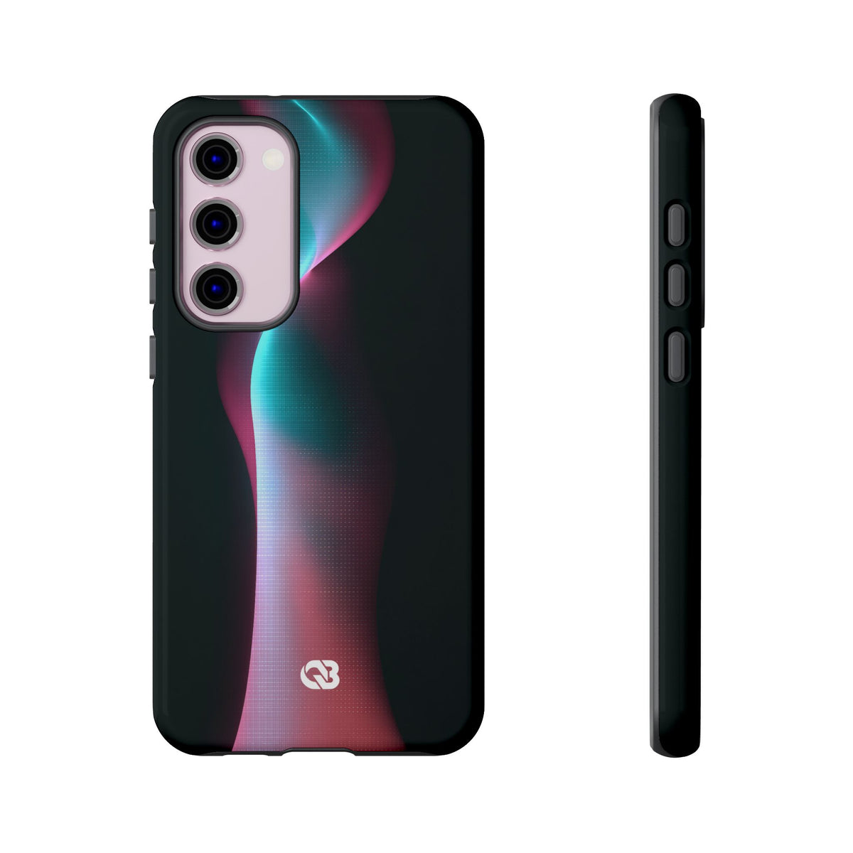 Neon Pixel Flow · Tough Phone Case for Samsung · Black