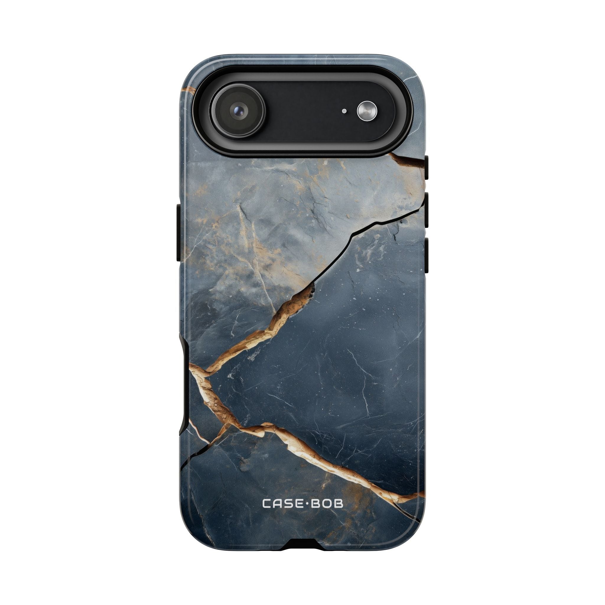 Jagged Vein Navy iPhone 17 Air Case - Tough - CASE•BOB