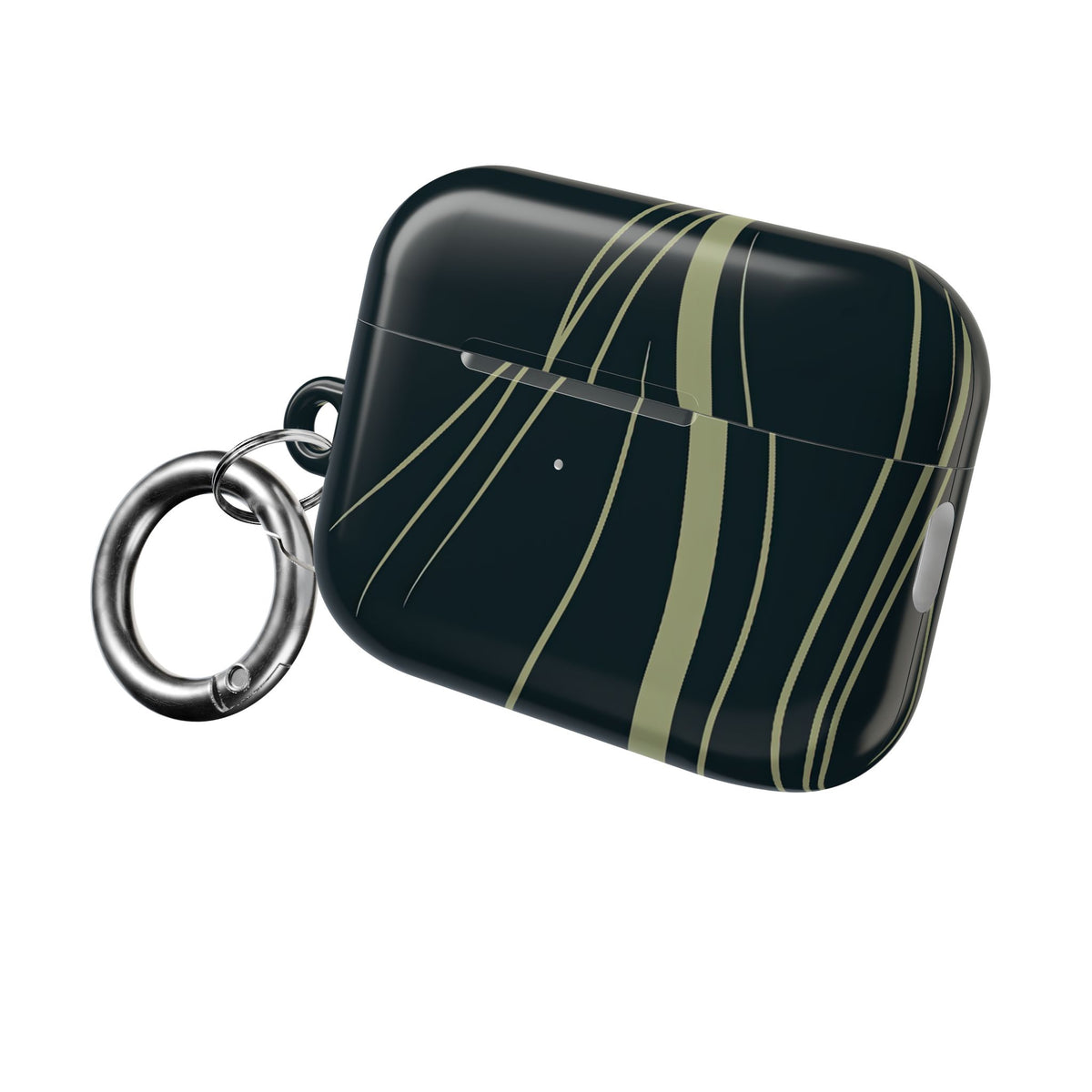 Serpentine Reeds · Hard Case for AirPods & AirPods Pro · Green