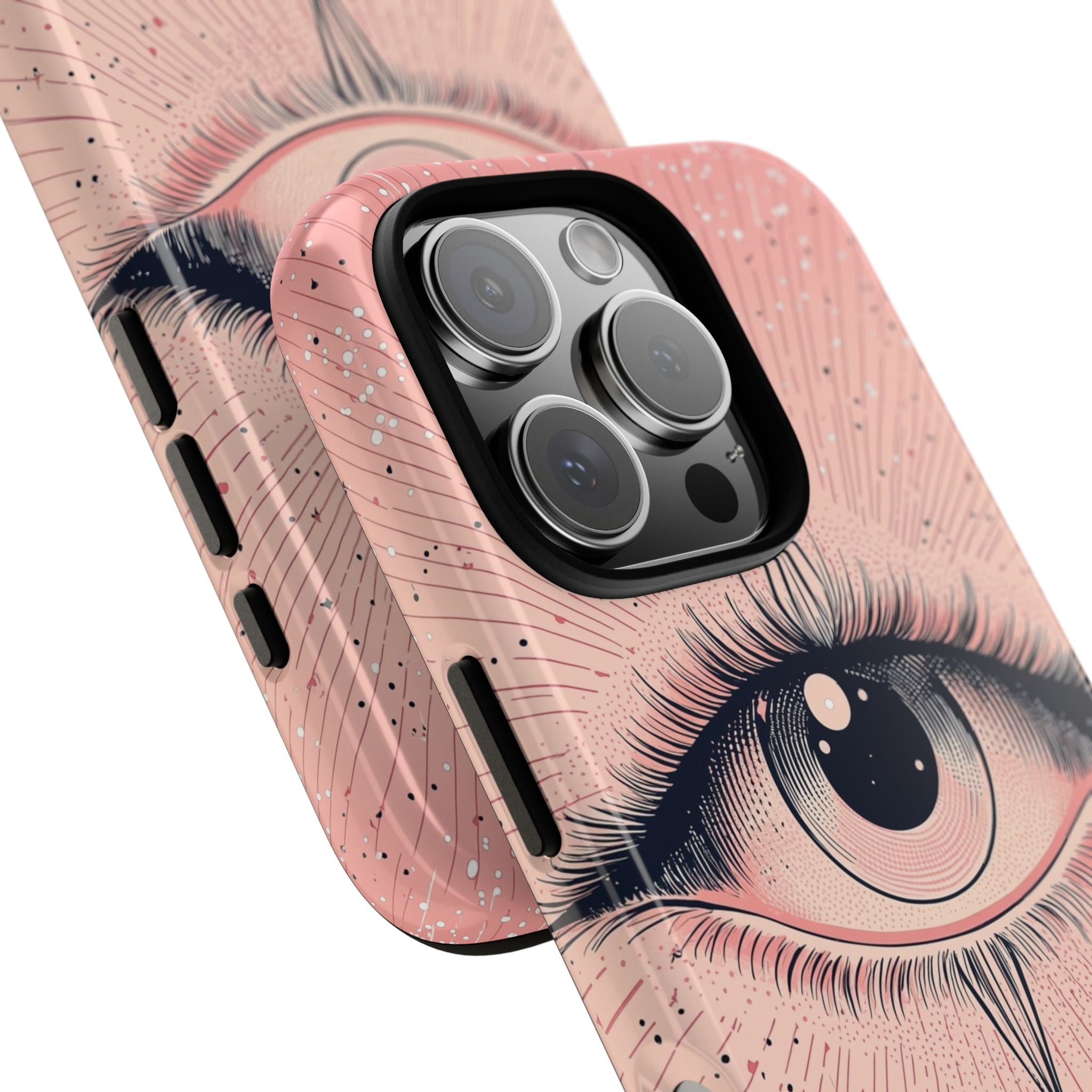 Obsidian Cosmic Gaze · Tough Phone Case for iPhone