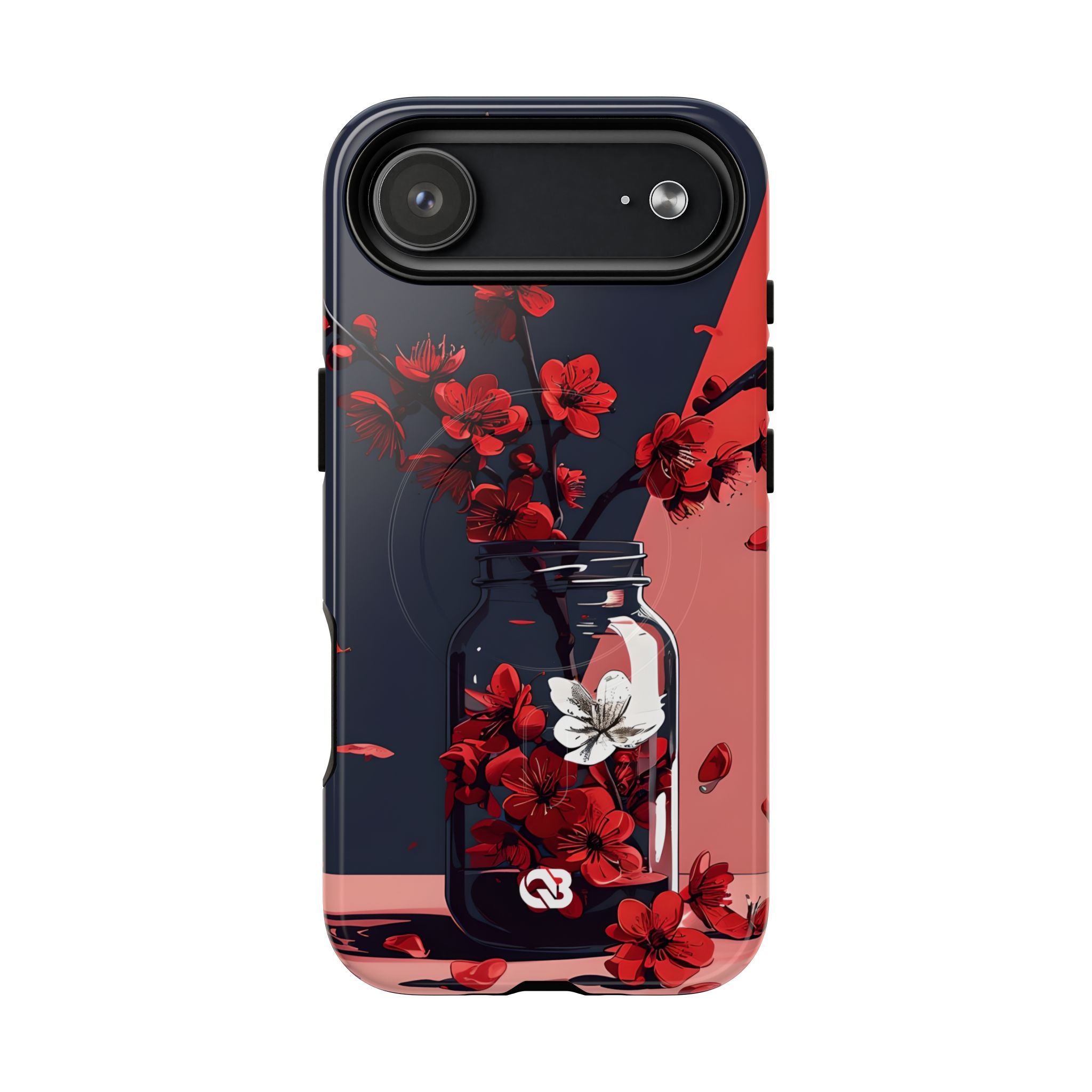 Crimson Blossom Jar · Tough+ Coque de téléphone pour iPhone · Magsafe