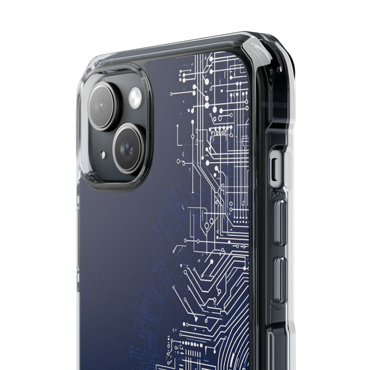 Blue Impact MagSafe Phone Case for iPhone - Cobalt Circuit Logic