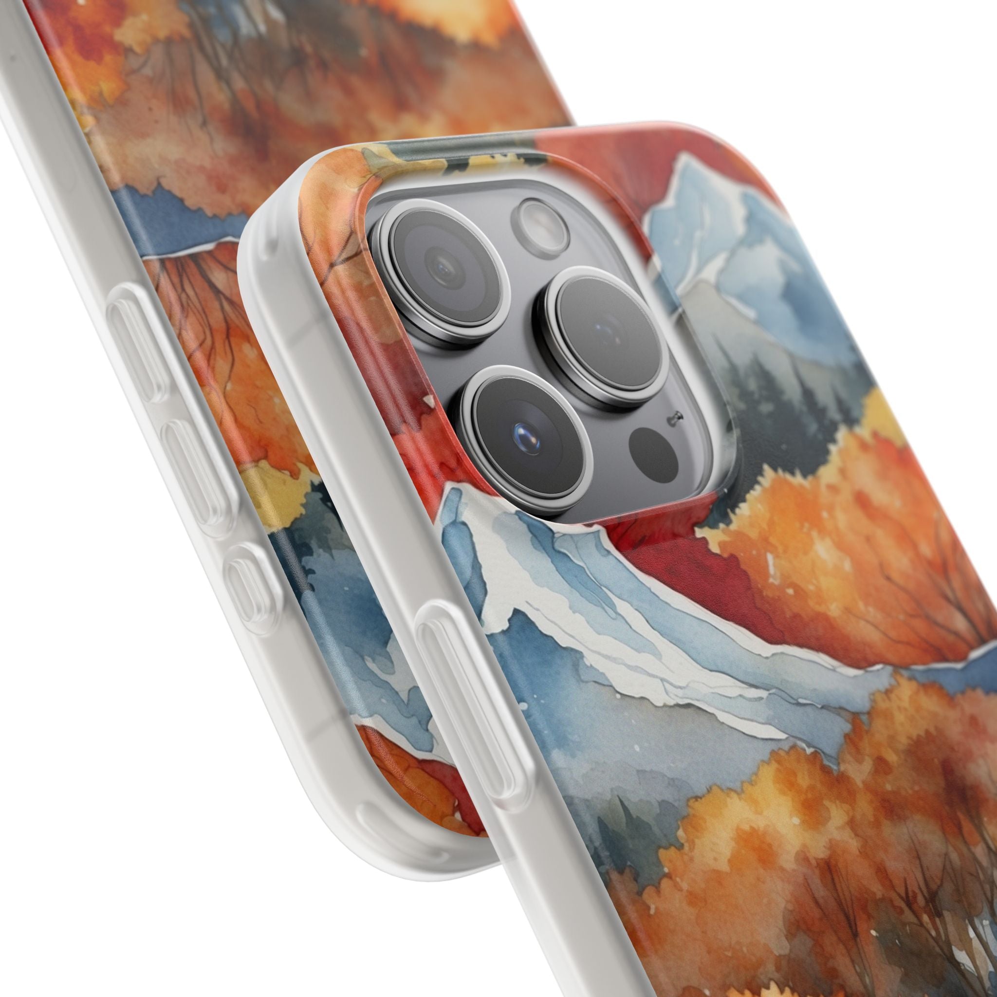 Snowcap Radiance iPhone 15 Pro Case - Soft