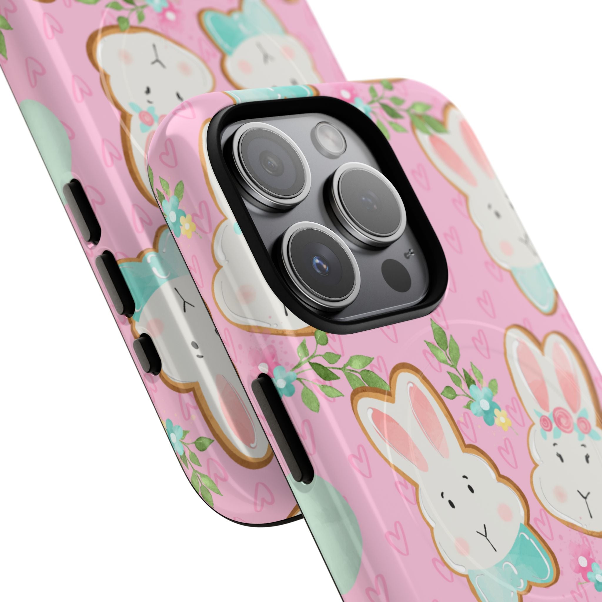 Bunny Blossom iPhone 15 Pro Case - Tough+