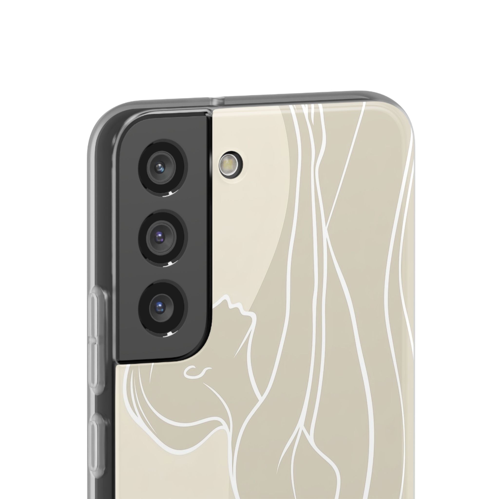 Ethereal Sand Silhouette · Soft Phone Case for Samsung