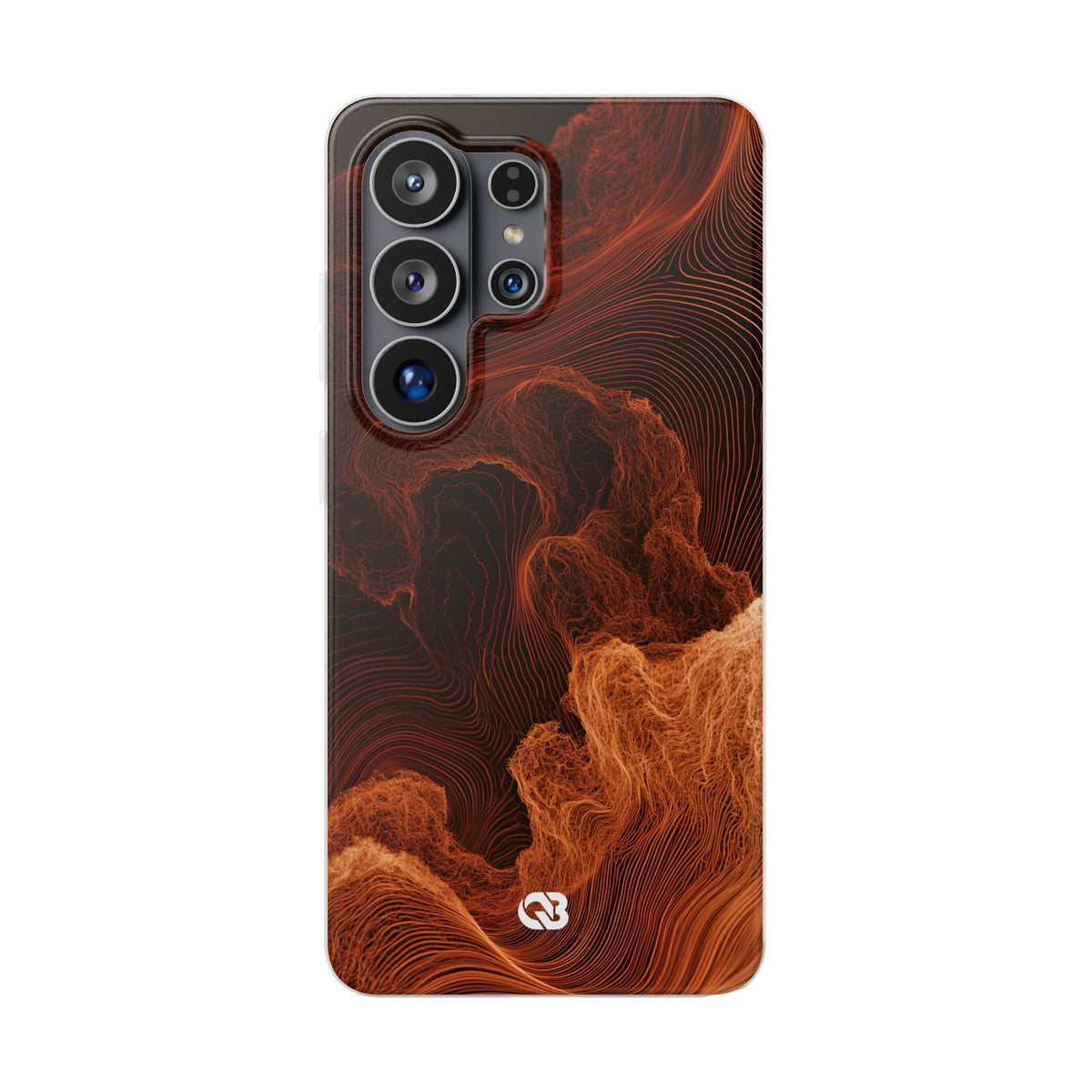 Amber Filament · Lite Phone Case for Samsung · Orange