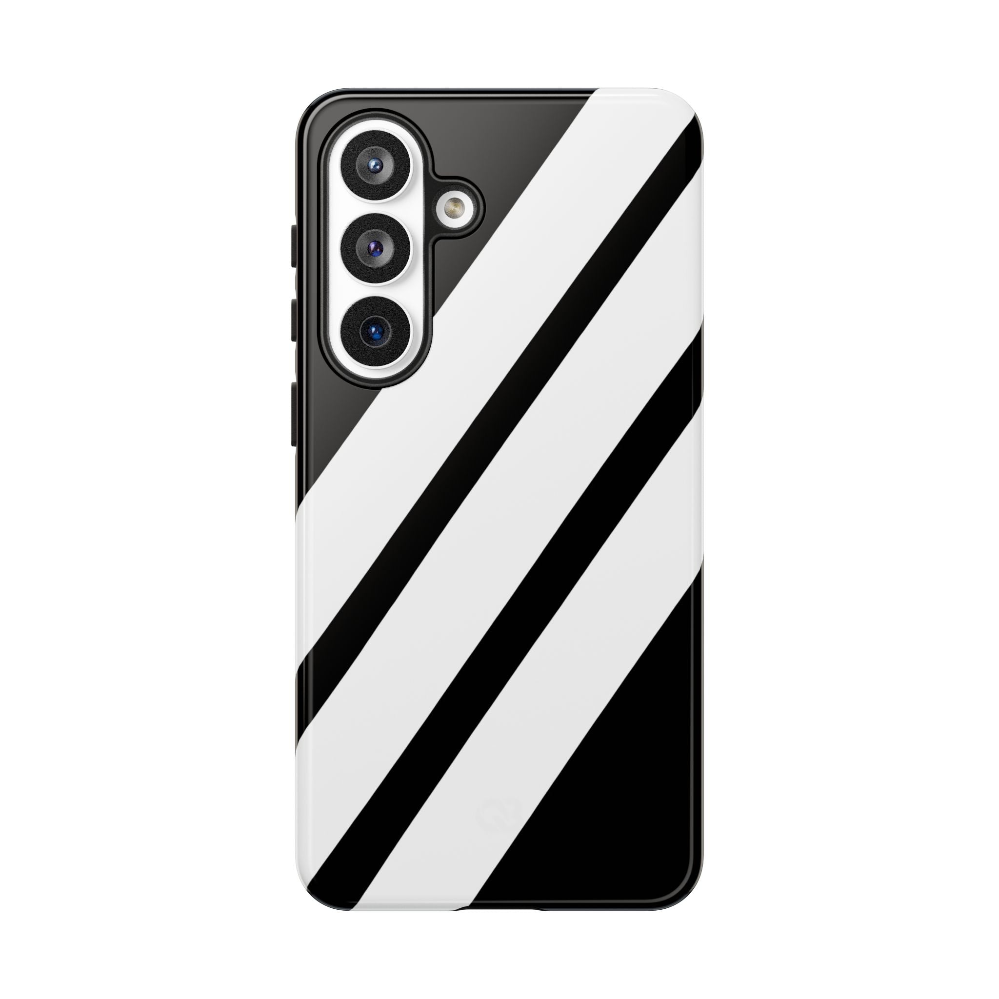 Obsidian White Bars · Tough Handyhülle für Samsung