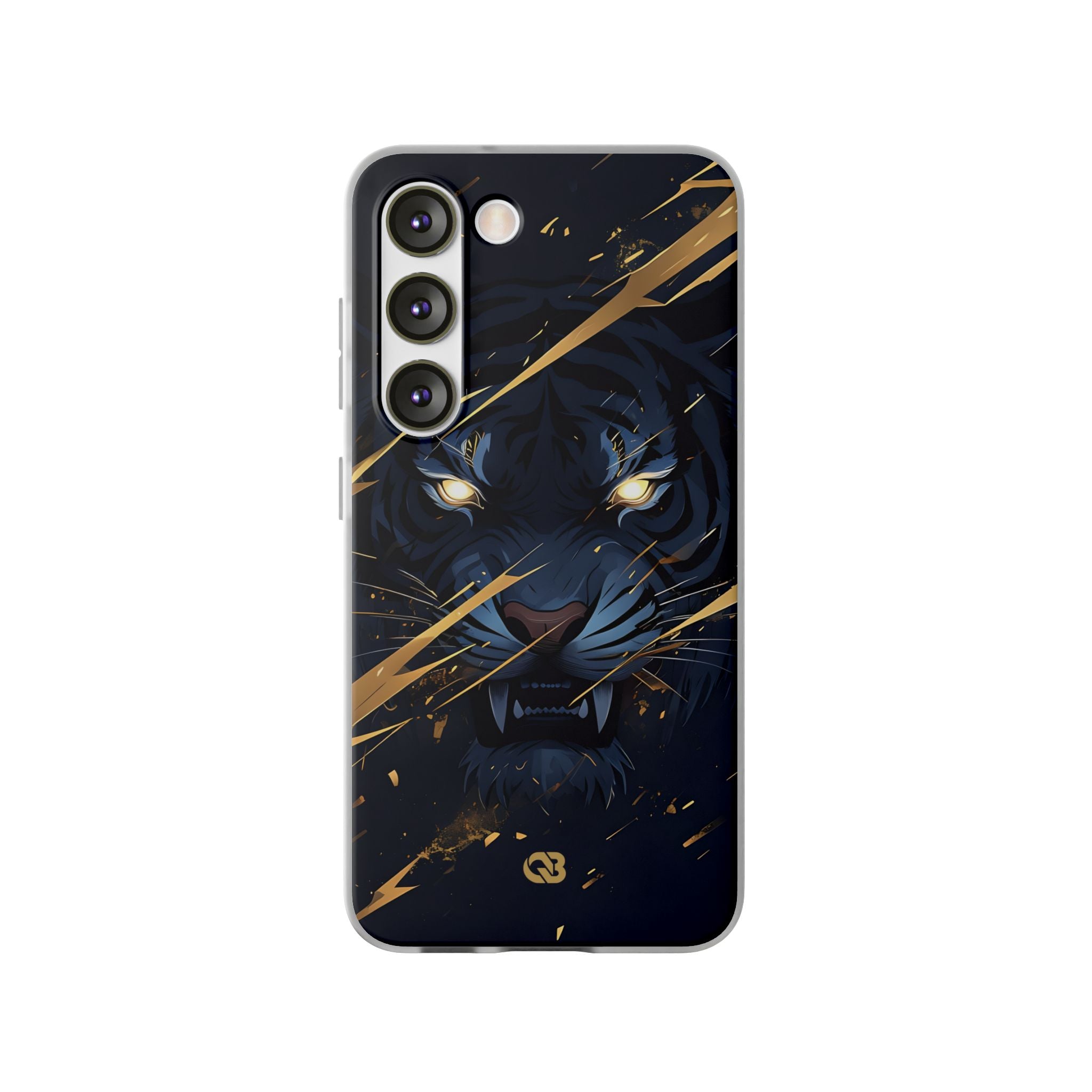 Obsidian Gold Predator · Soft Phone Case for Samsung