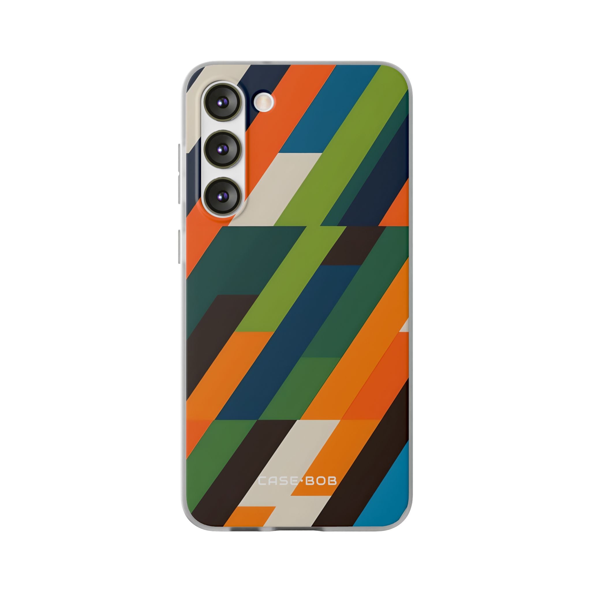Diagonal Blaze Samsung S23 Plus Case - Soft