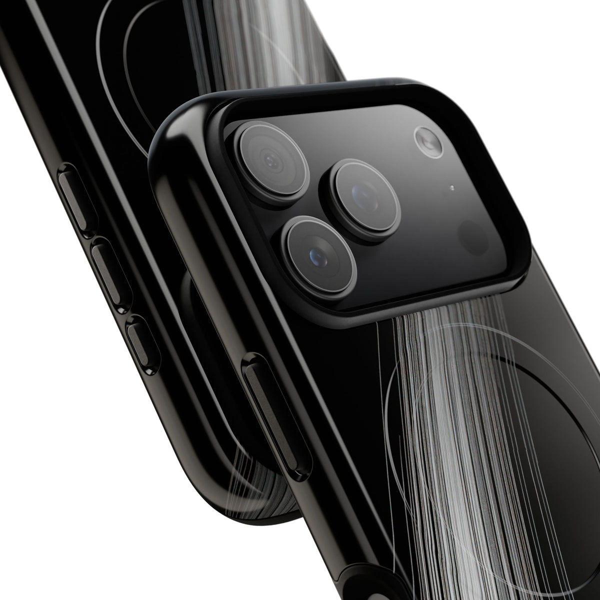 Black Tough 2.0 Magsafe Phone Case for iPhone - Linear Velocity Beam