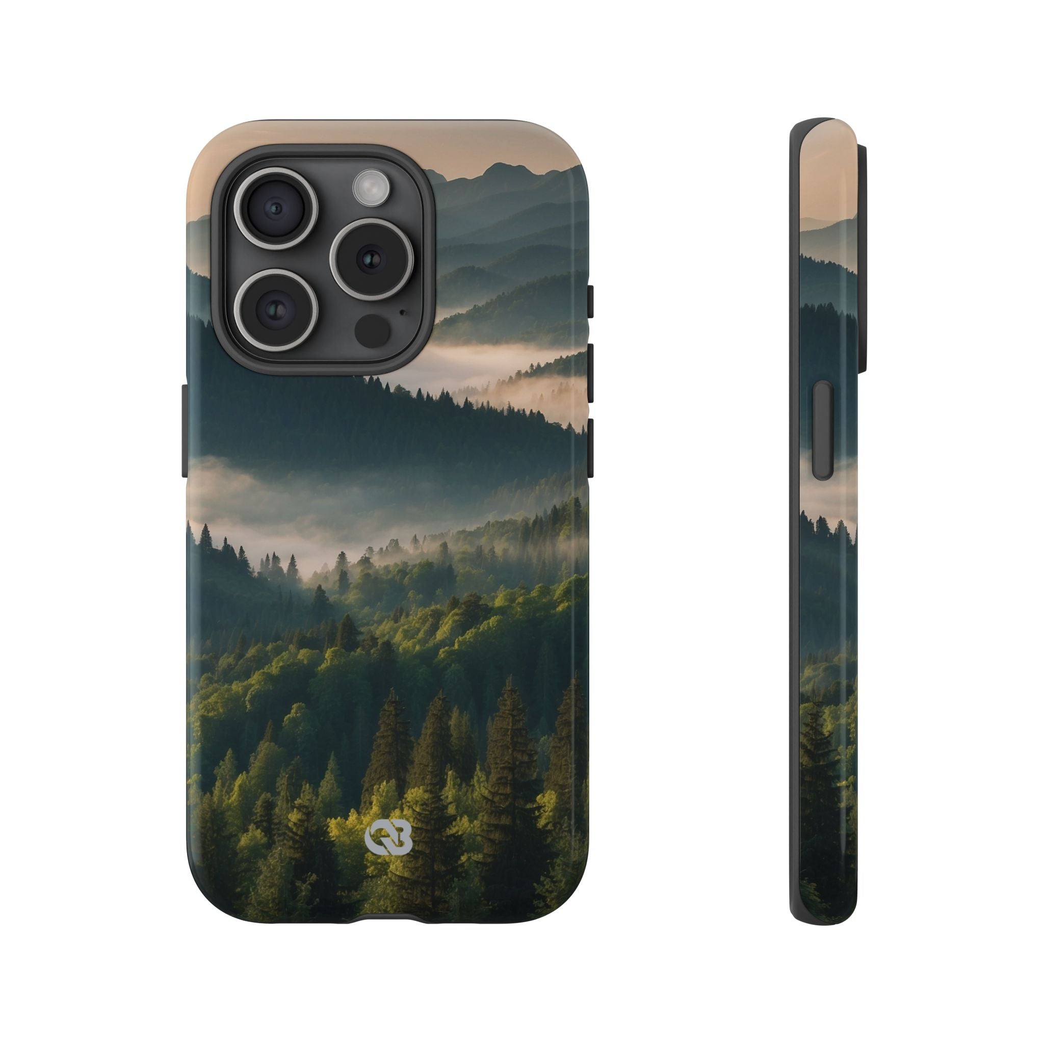 Foggy Mountain Ridge · Tough Phone Case for iPhone