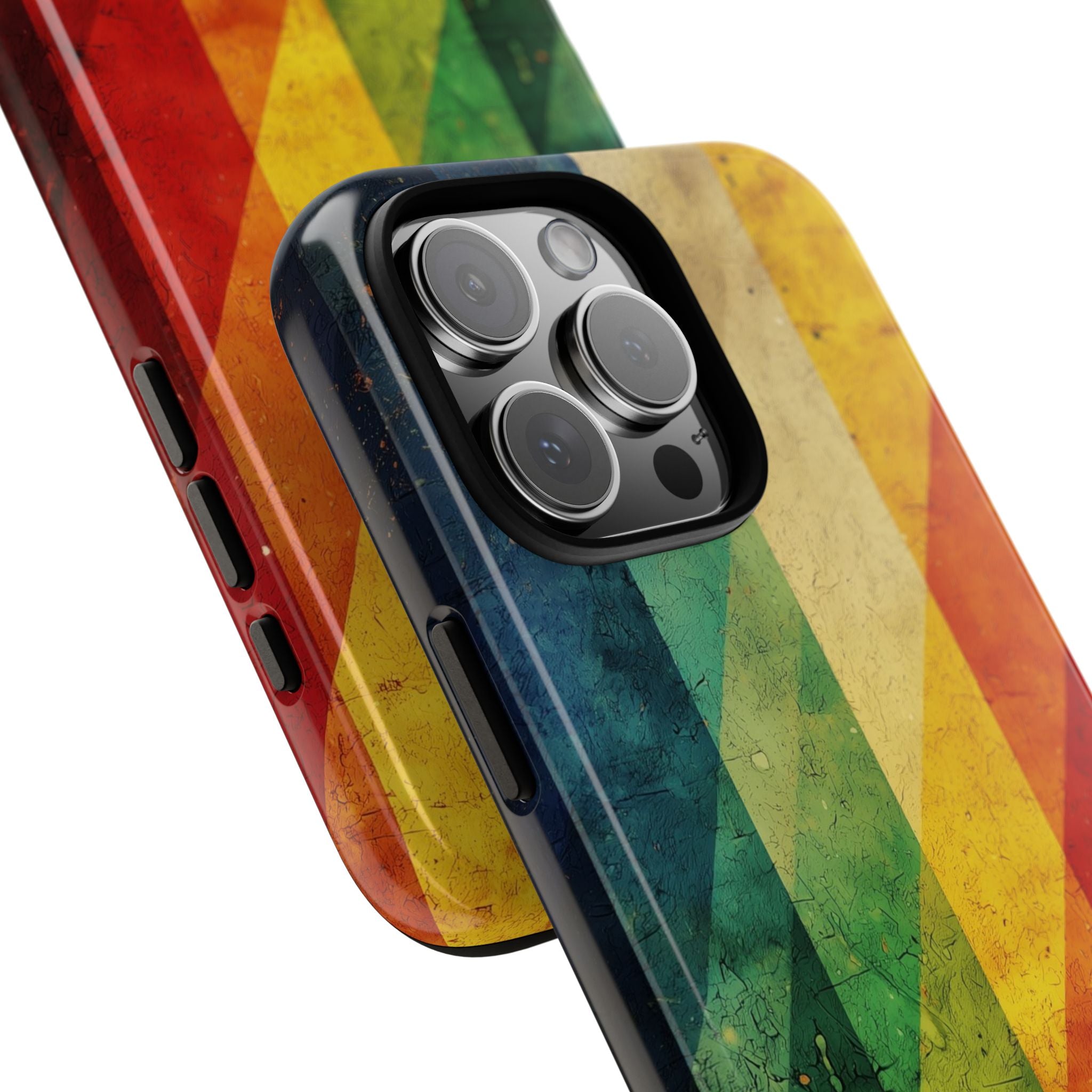 Diagonal Spectrum iPhone 16 Pro Max Skal - Tough