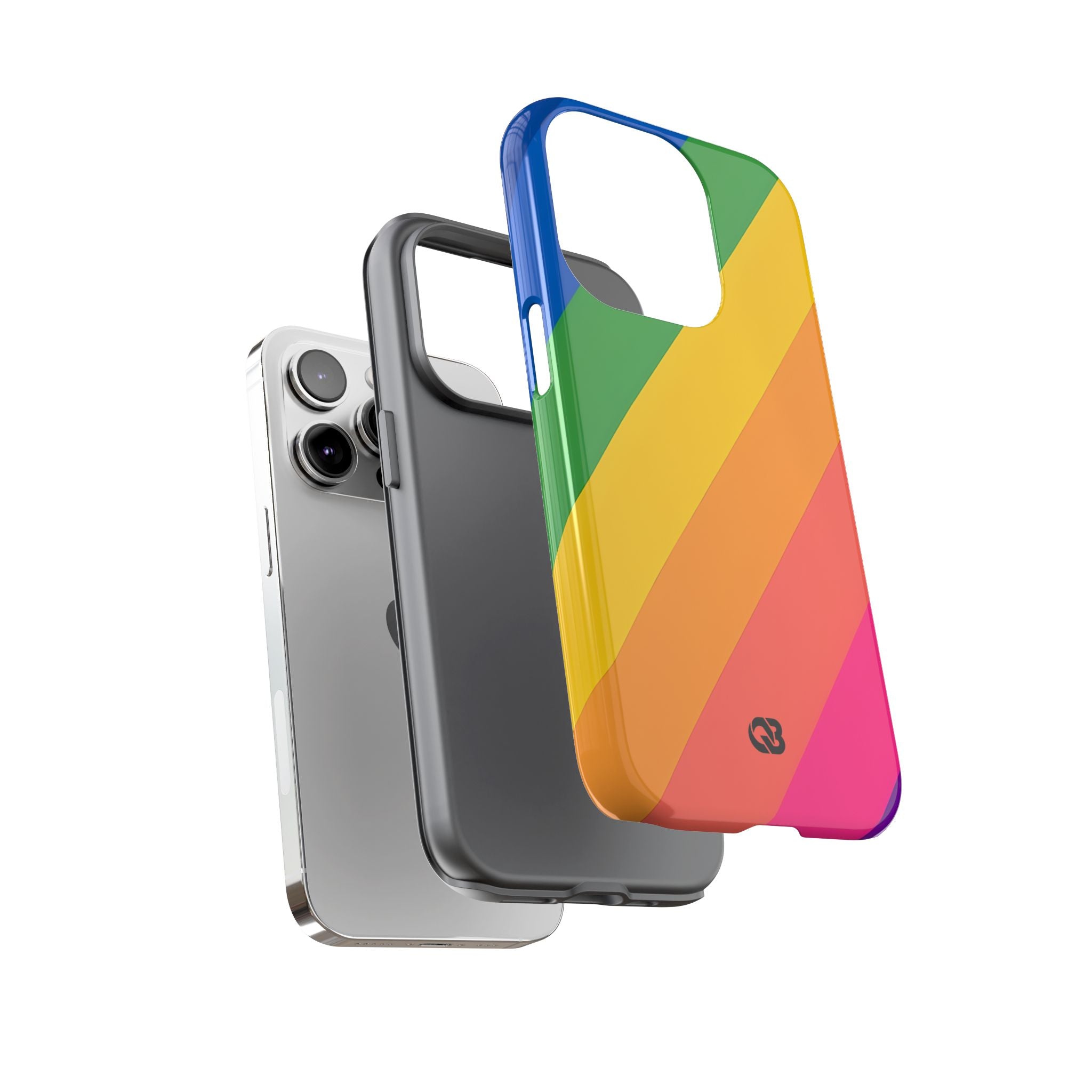 Vibrant Spectrum Slope · Tough Phone Case for iPhone