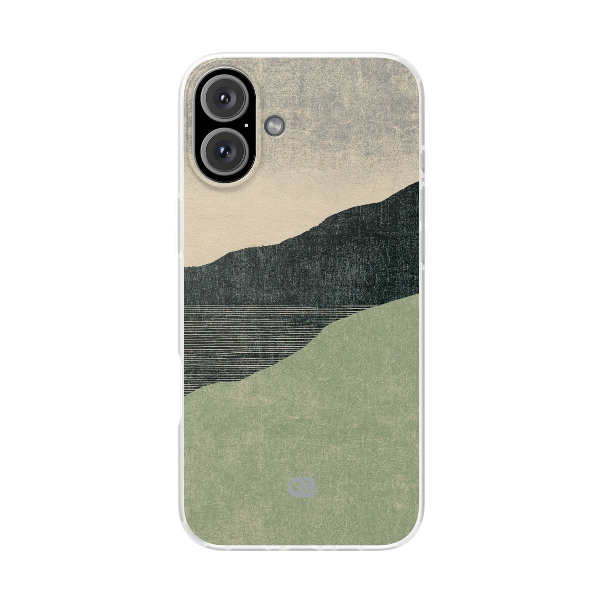 Green Lite Phone Case for iPhone - Moss Ridge Grain