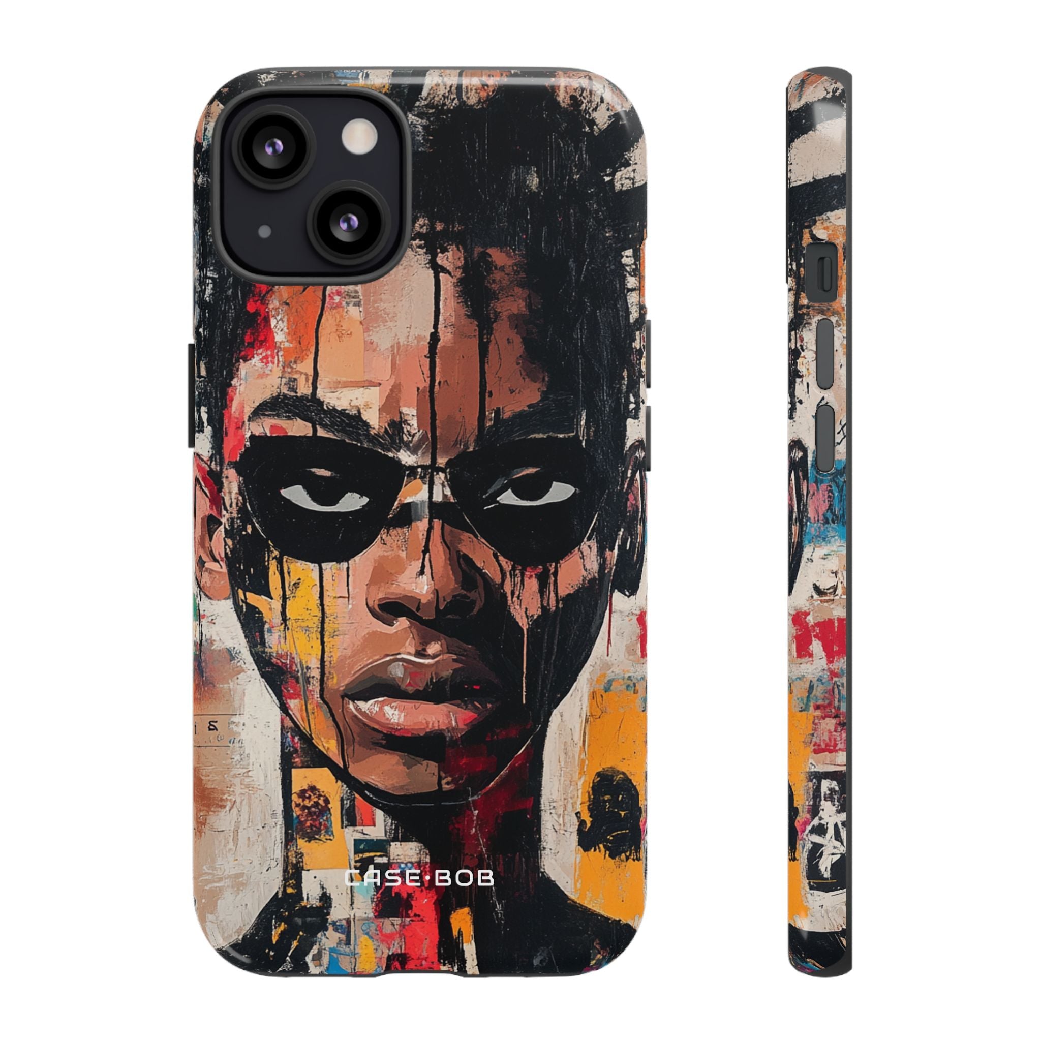 Masked Portrait Drips iPhone 13 Case - Tough