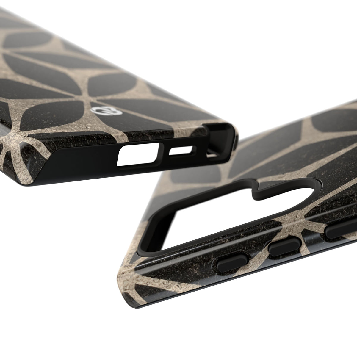 Concrete Mosaic Star · Tough Phone Case for Samsung · Black
