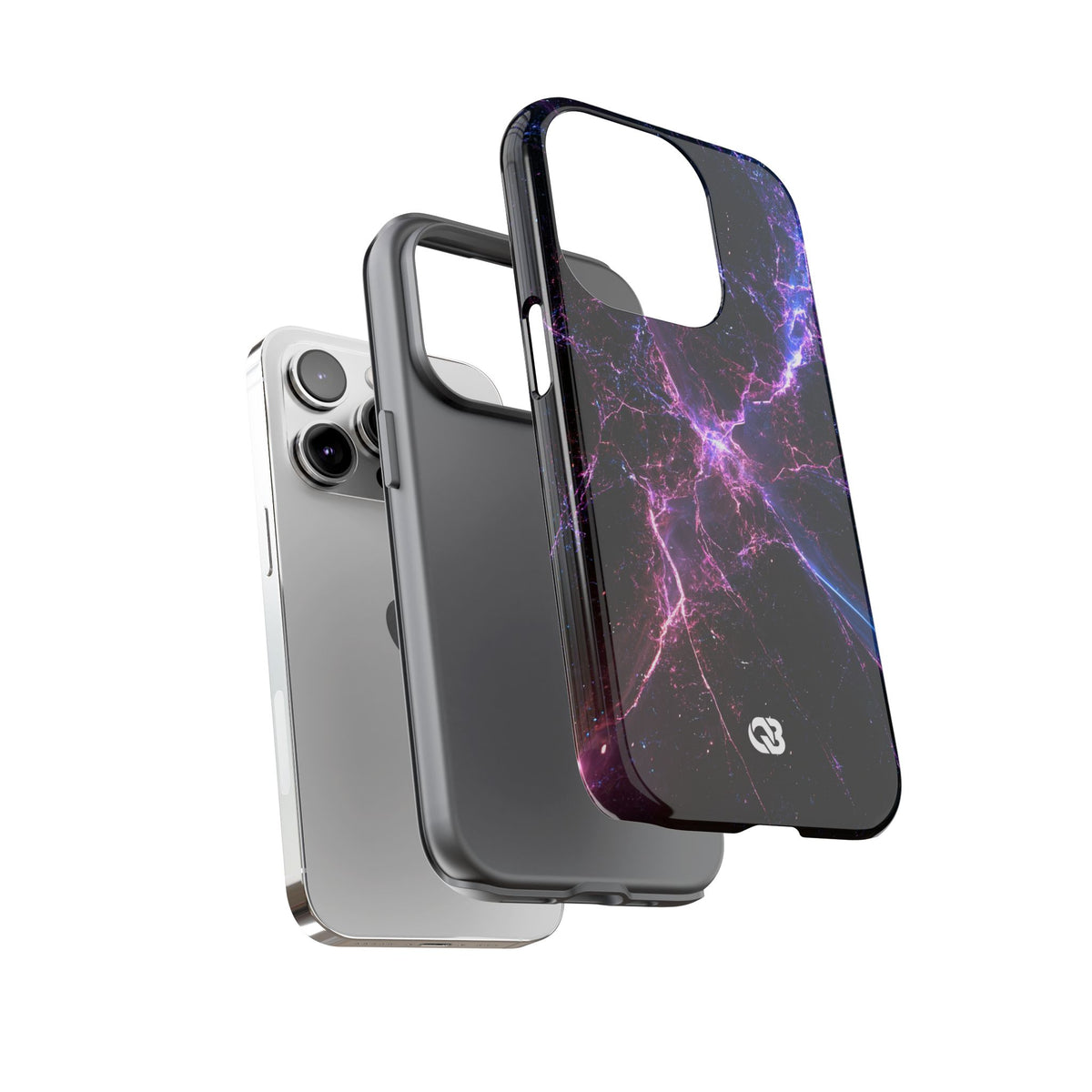 Neural Singularity · Tough Phone Case for iPhone · Black